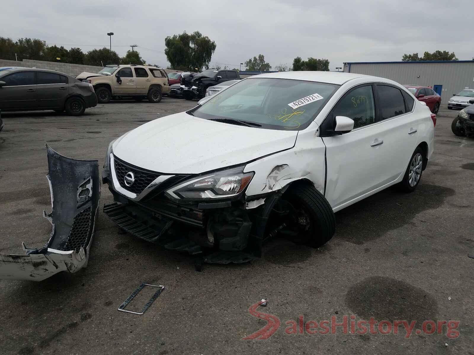 3N1AB7APXHY211374 2017 NISSAN SENTRA