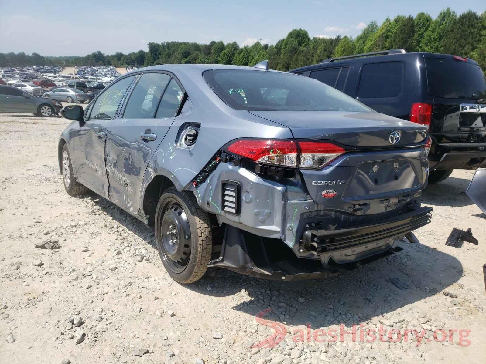 5YFEPRAE8LP146155 2020 TOYOTA COROLLA