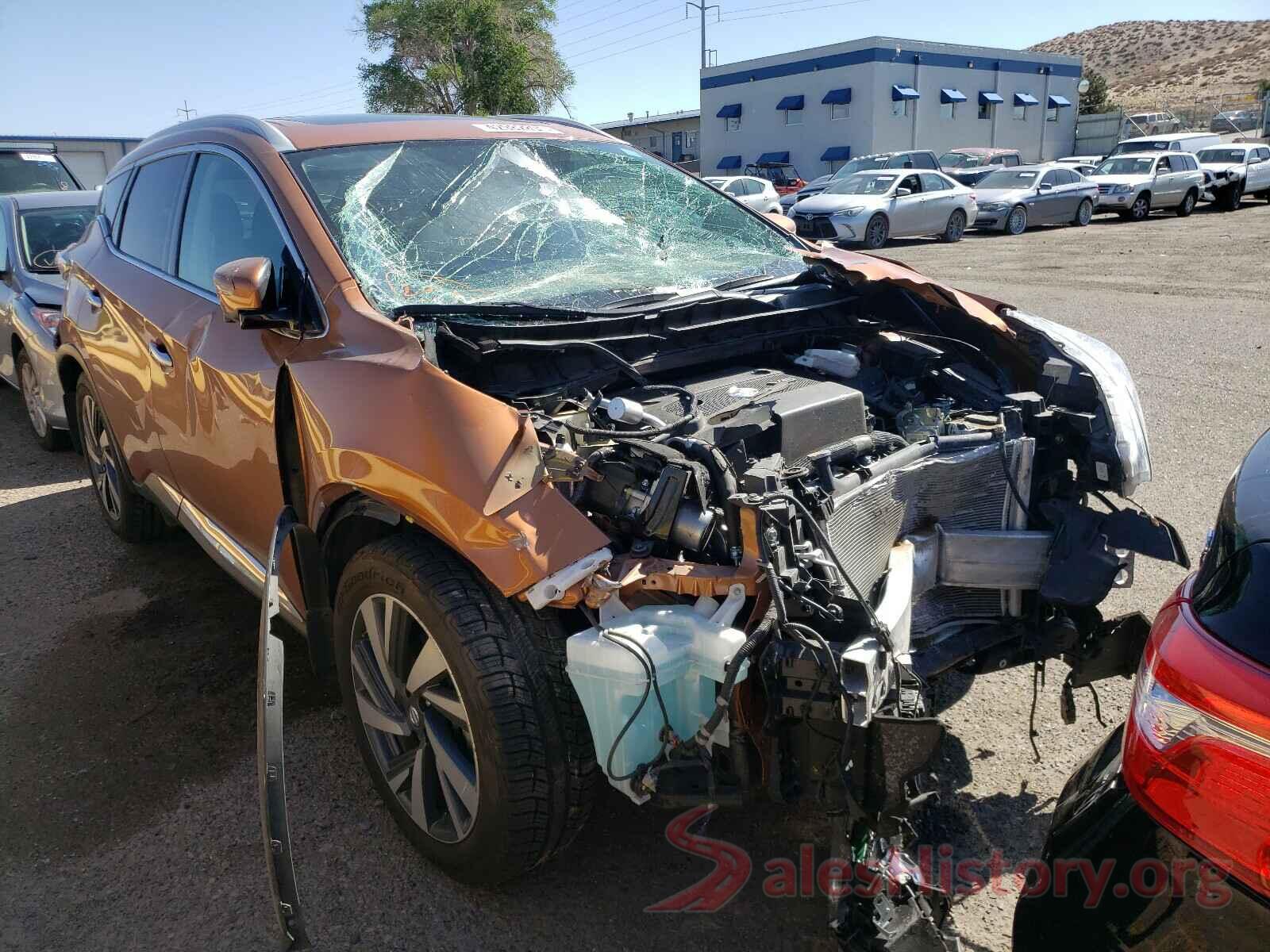 5N1AZ2MH9HN168672 2017 NISSAN MURANO