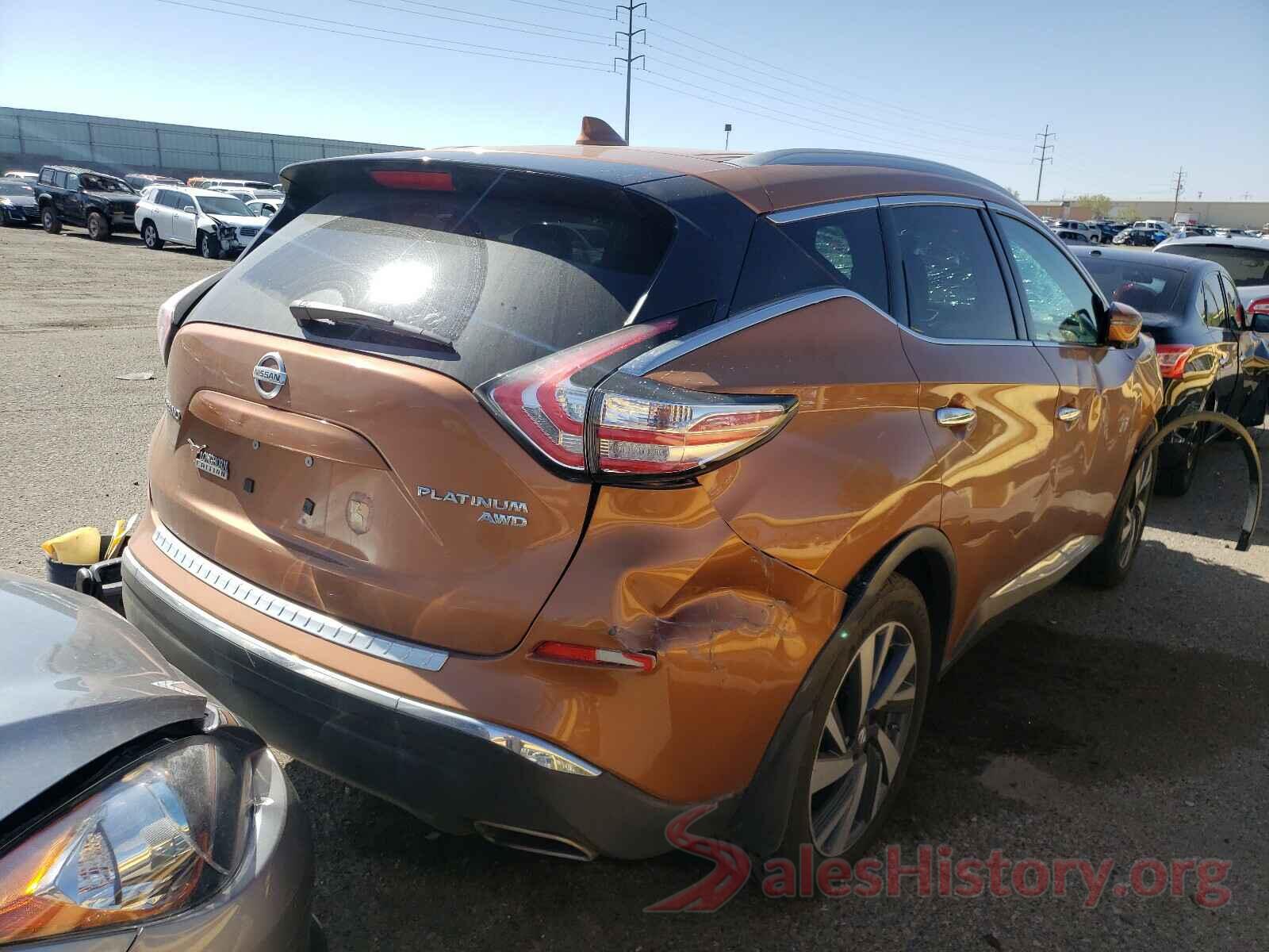 5N1AZ2MH9HN168672 2017 NISSAN MURANO