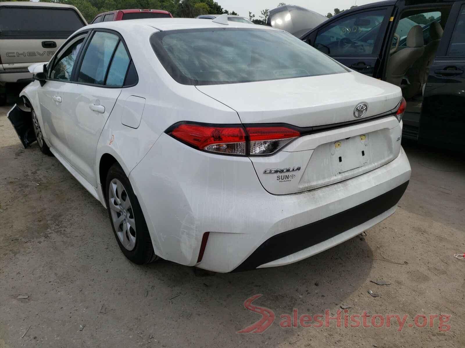 5YFEPRAE7LP079354 2020 TOYOTA COROLLA