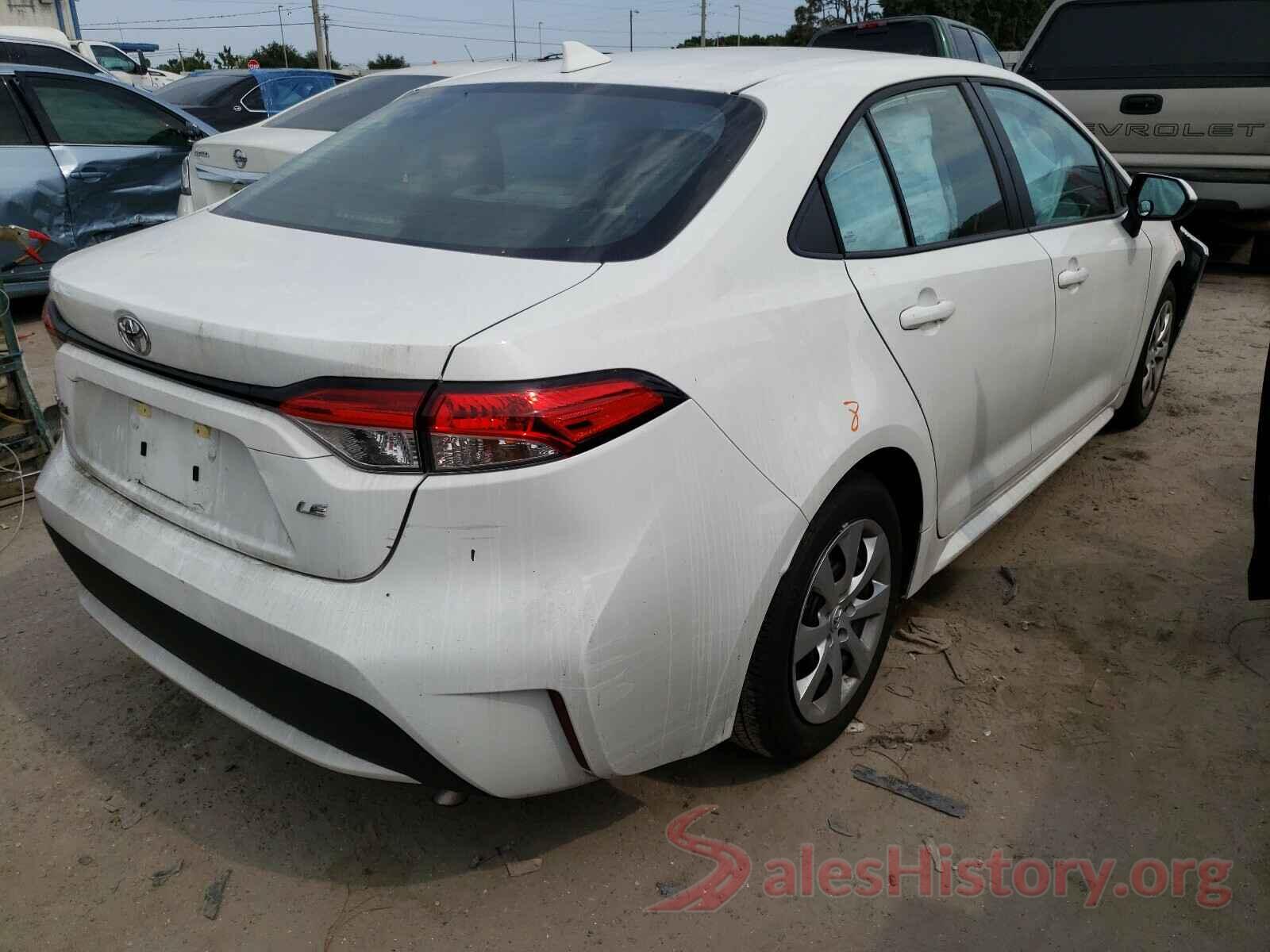 5YFEPRAE7LP079354 2020 TOYOTA COROLLA