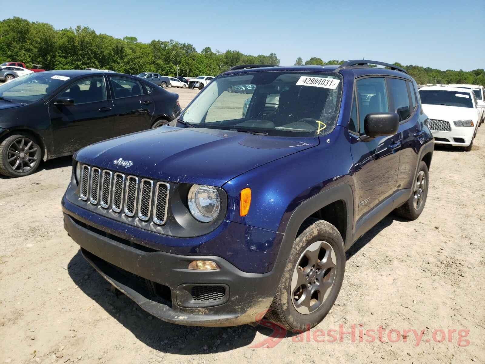 ZACCJAAB7HPF83432 2017 JEEP RENEGADE