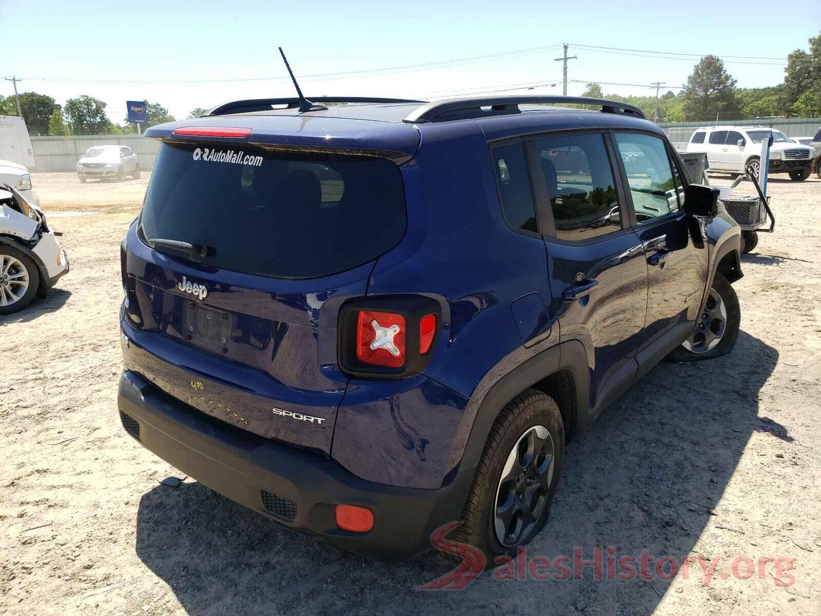 ZACCJAAB7HPF83432 2017 JEEP RENEGADE