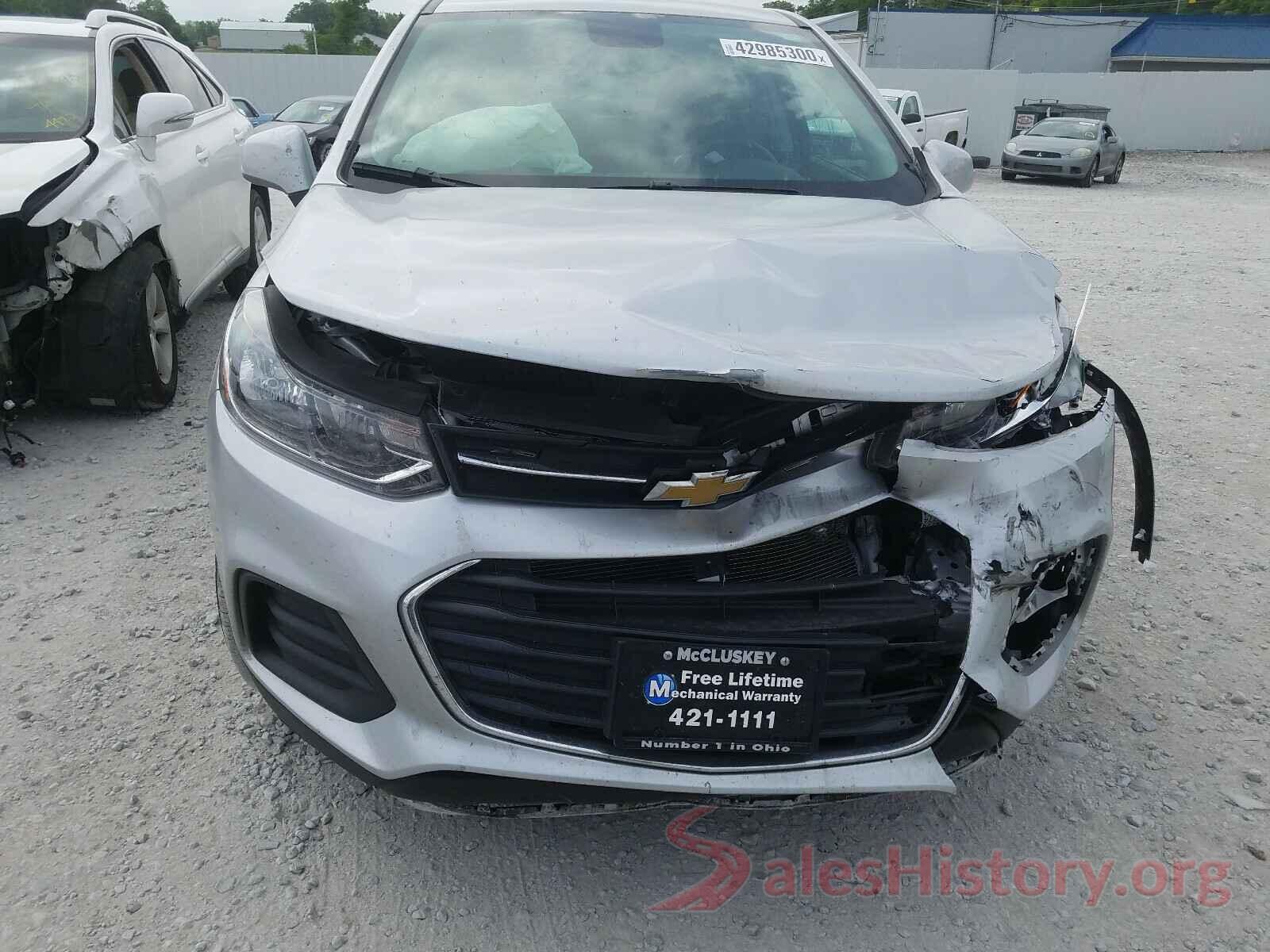 KL7CJKSB5LB318321 2020 CHEVROLET TRAX