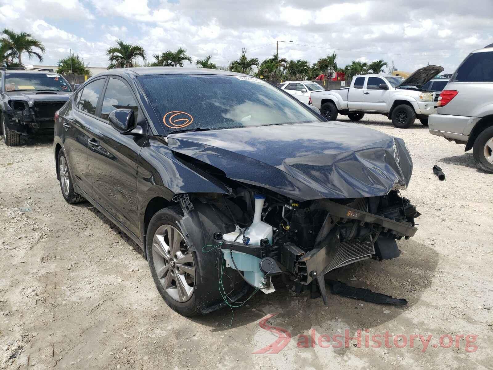 KMHD84LF2HU381125 2017 HYUNDAI ELANTRA