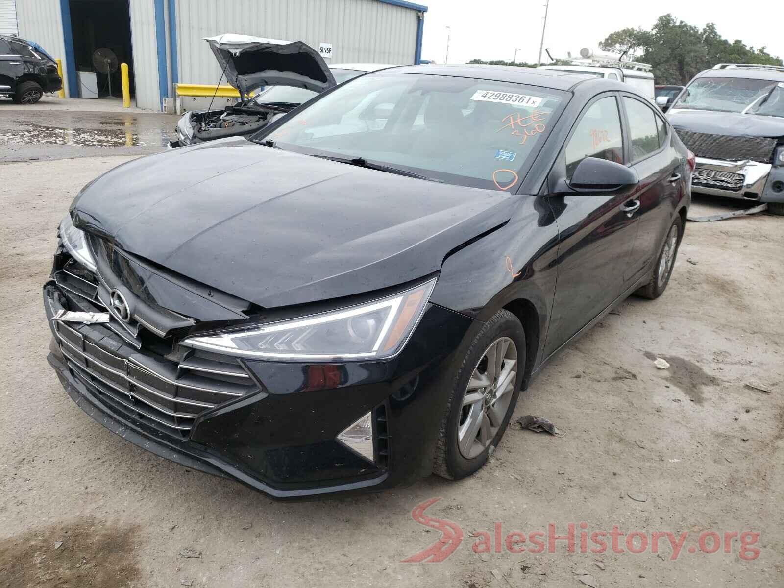 KMHD84LF4KU840162 2019 HYUNDAI ELANTRA