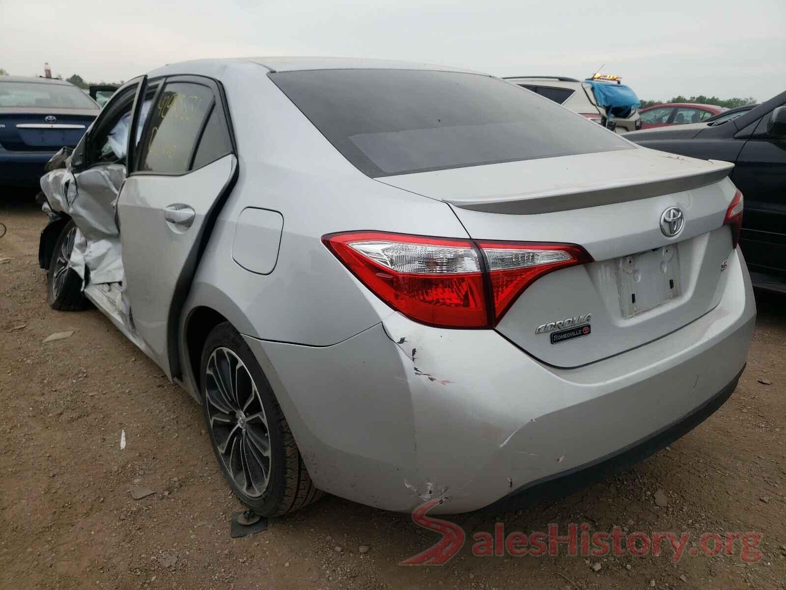 2T1BURHEXGC679261 2016 TOYOTA COROLLA