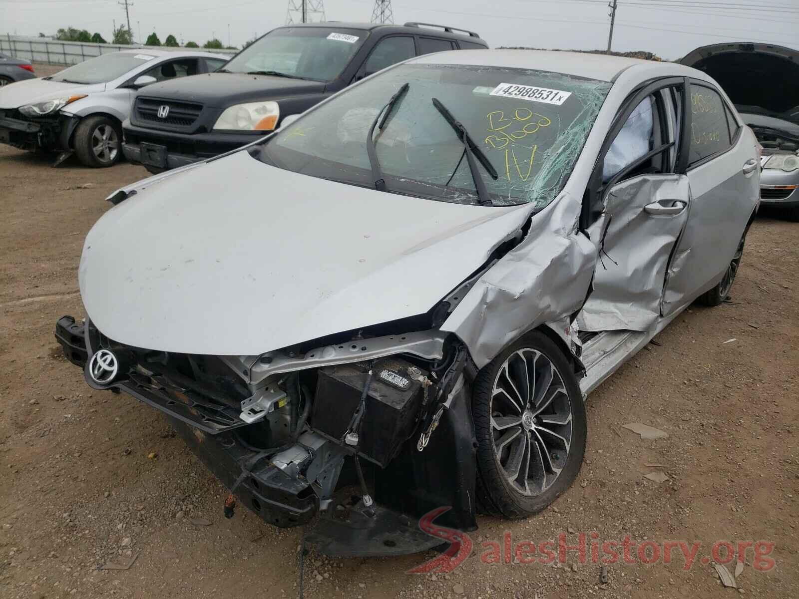 2T1BURHEXGC679261 2016 TOYOTA COROLLA