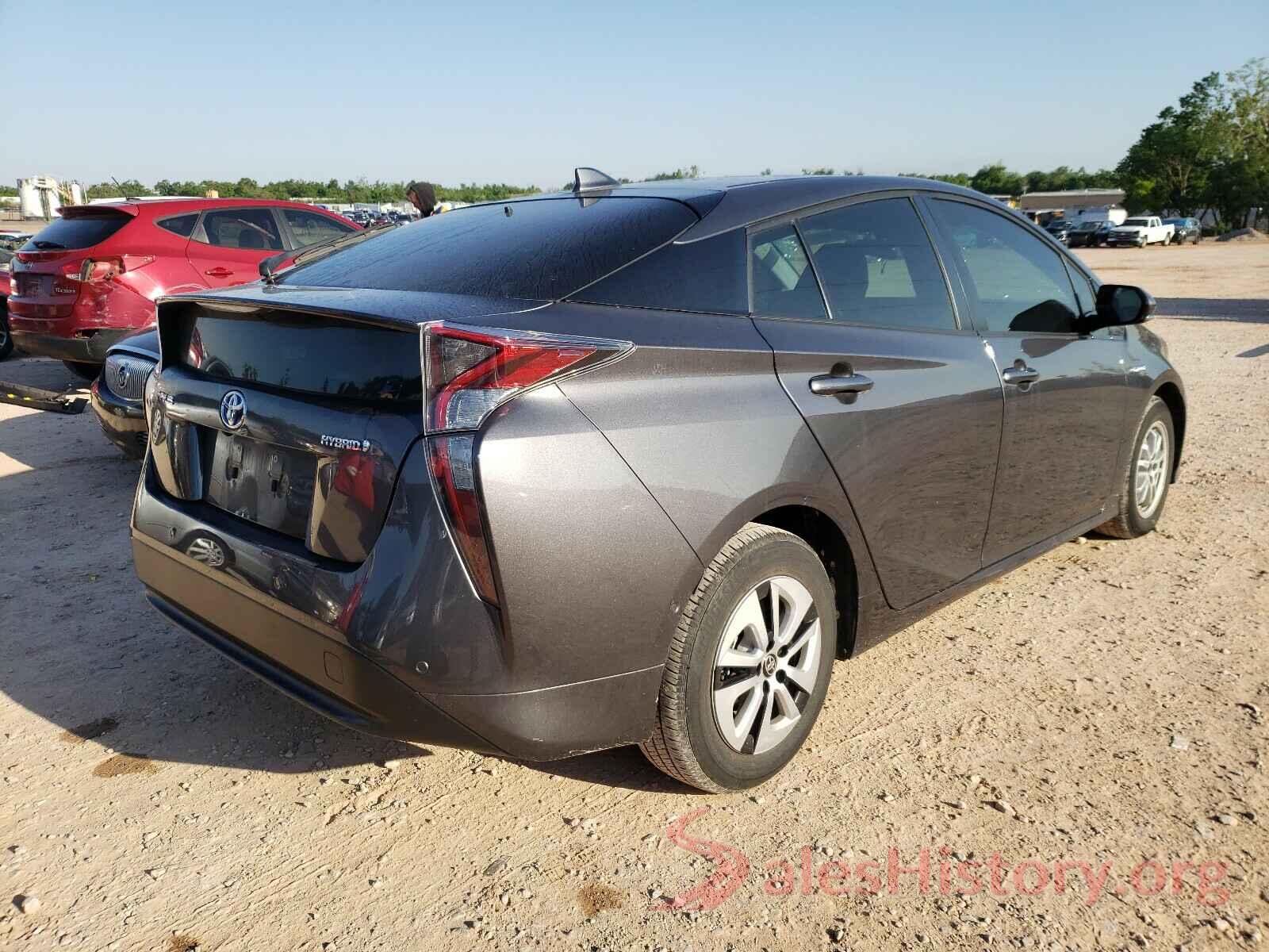 JTDKBRFU6J3583661 2018 TOYOTA PRIUS