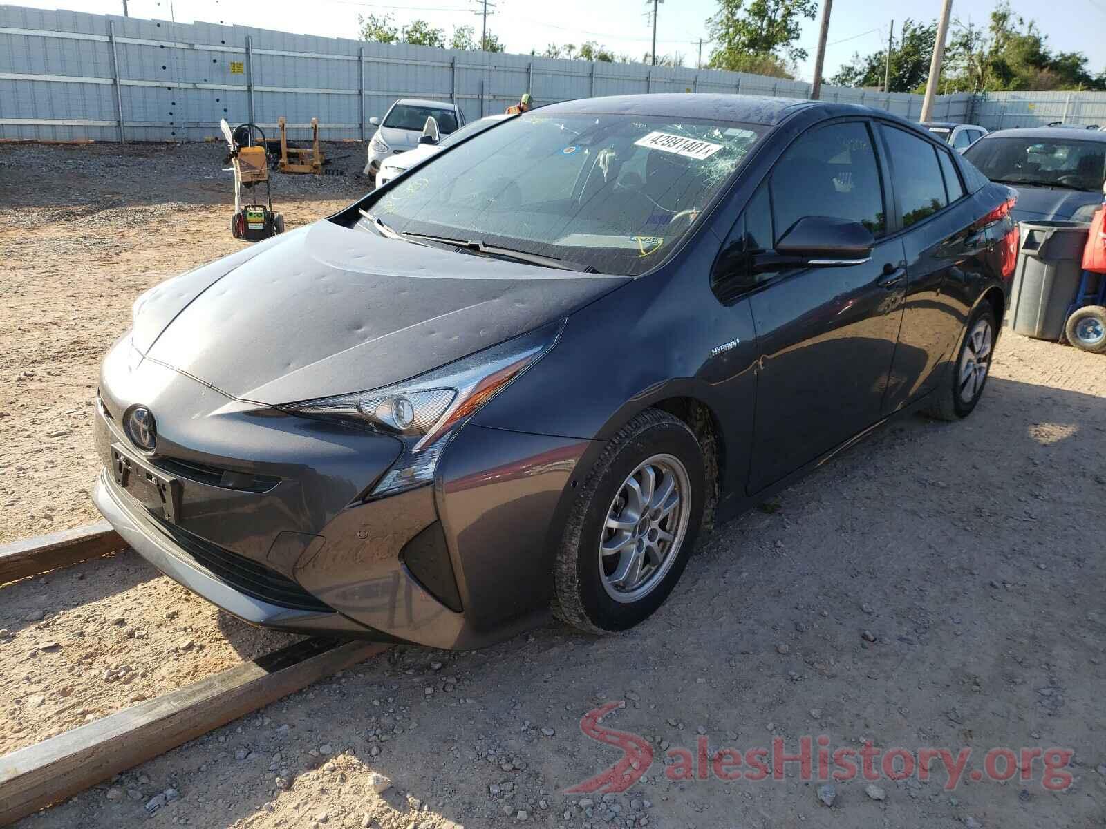 JTDKBRFU6J3583661 2018 TOYOTA PRIUS