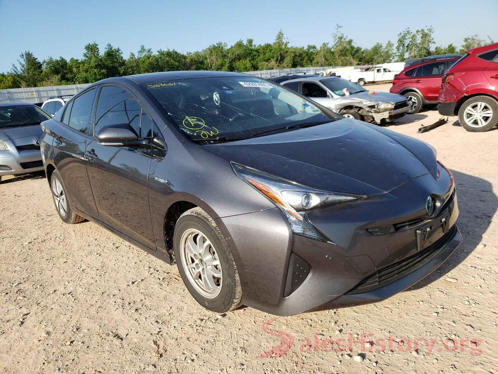 JTDKBRFU6J3583661 2018 TOYOTA PRIUS