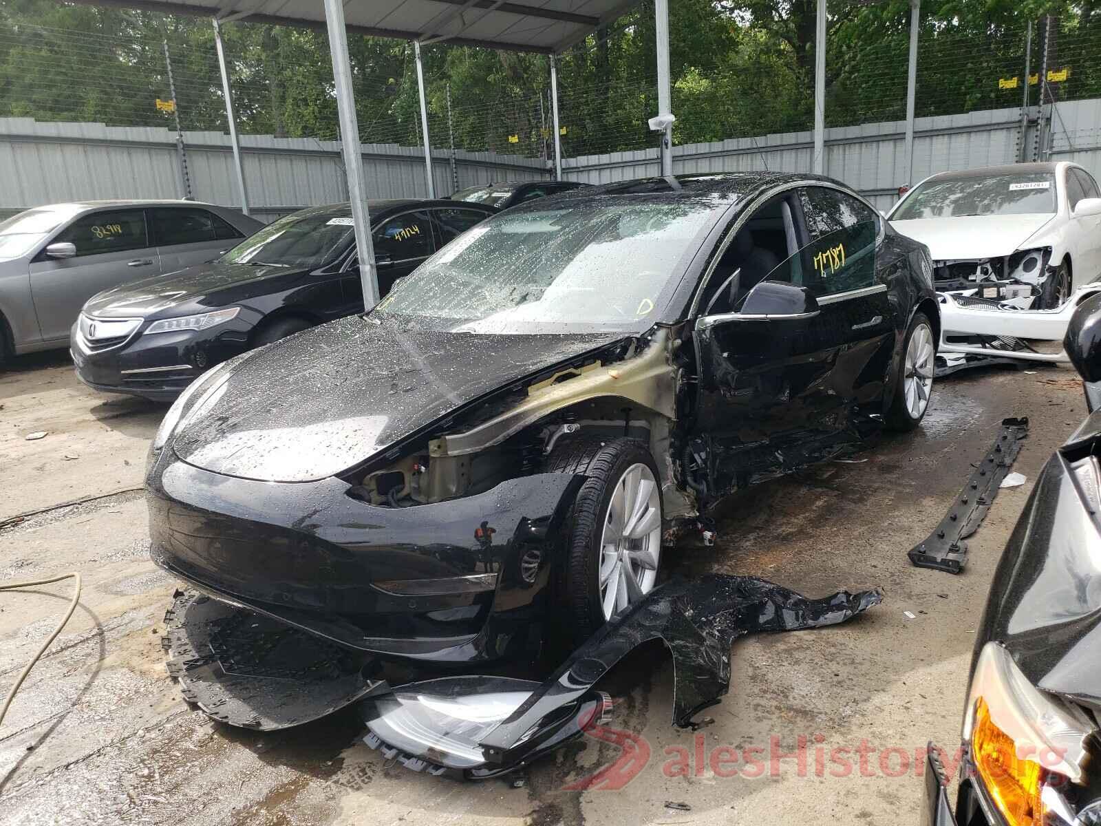 5YJ3E1EB0LF600442 2020 TESLA MODEL 3