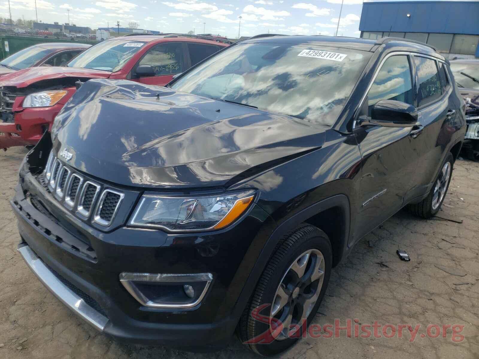 3C4NJDCB7KT813235 2019 JEEP COMPASS