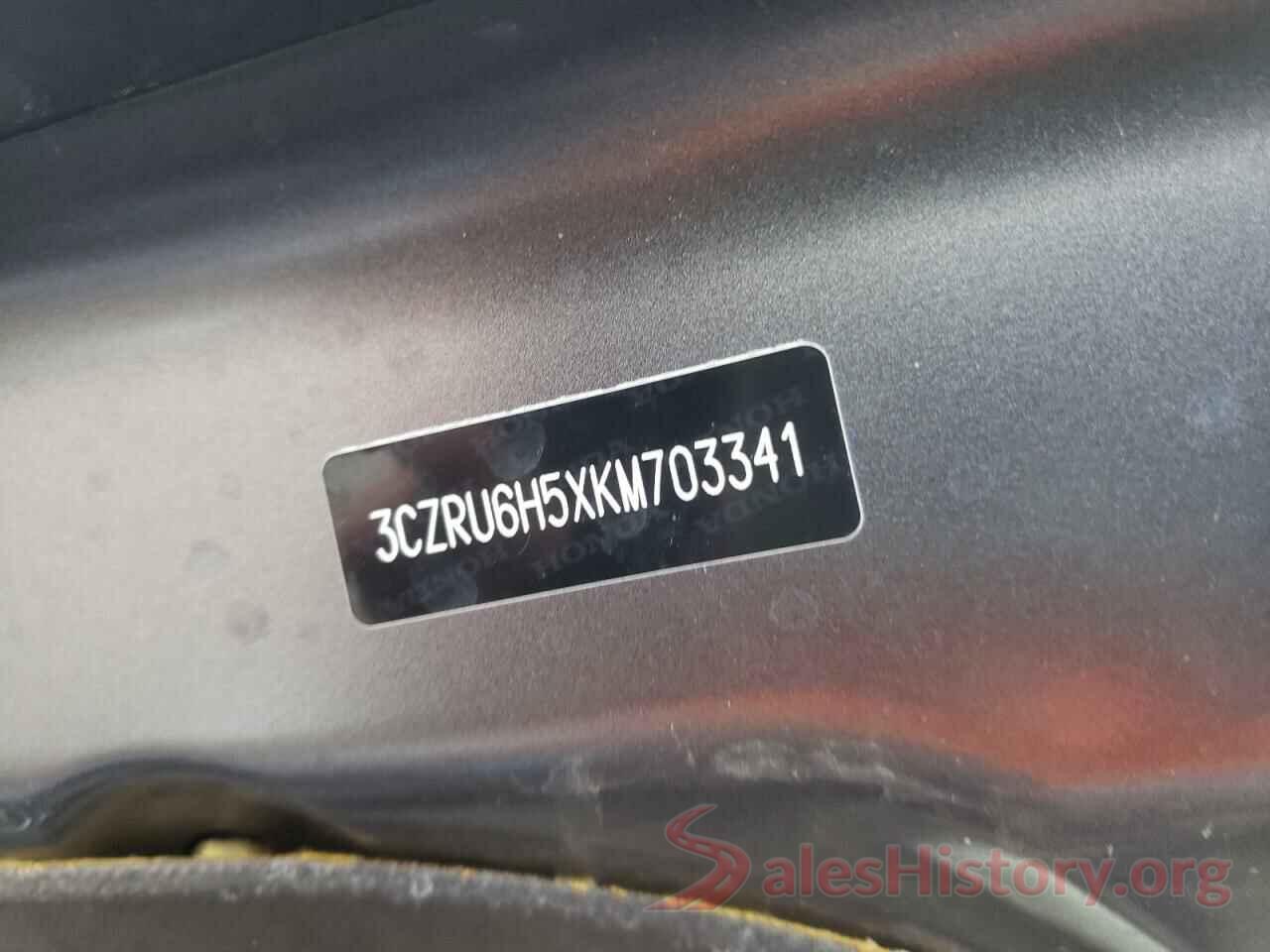 3CZRU6H5XKM703341 2019 HONDA HR-V