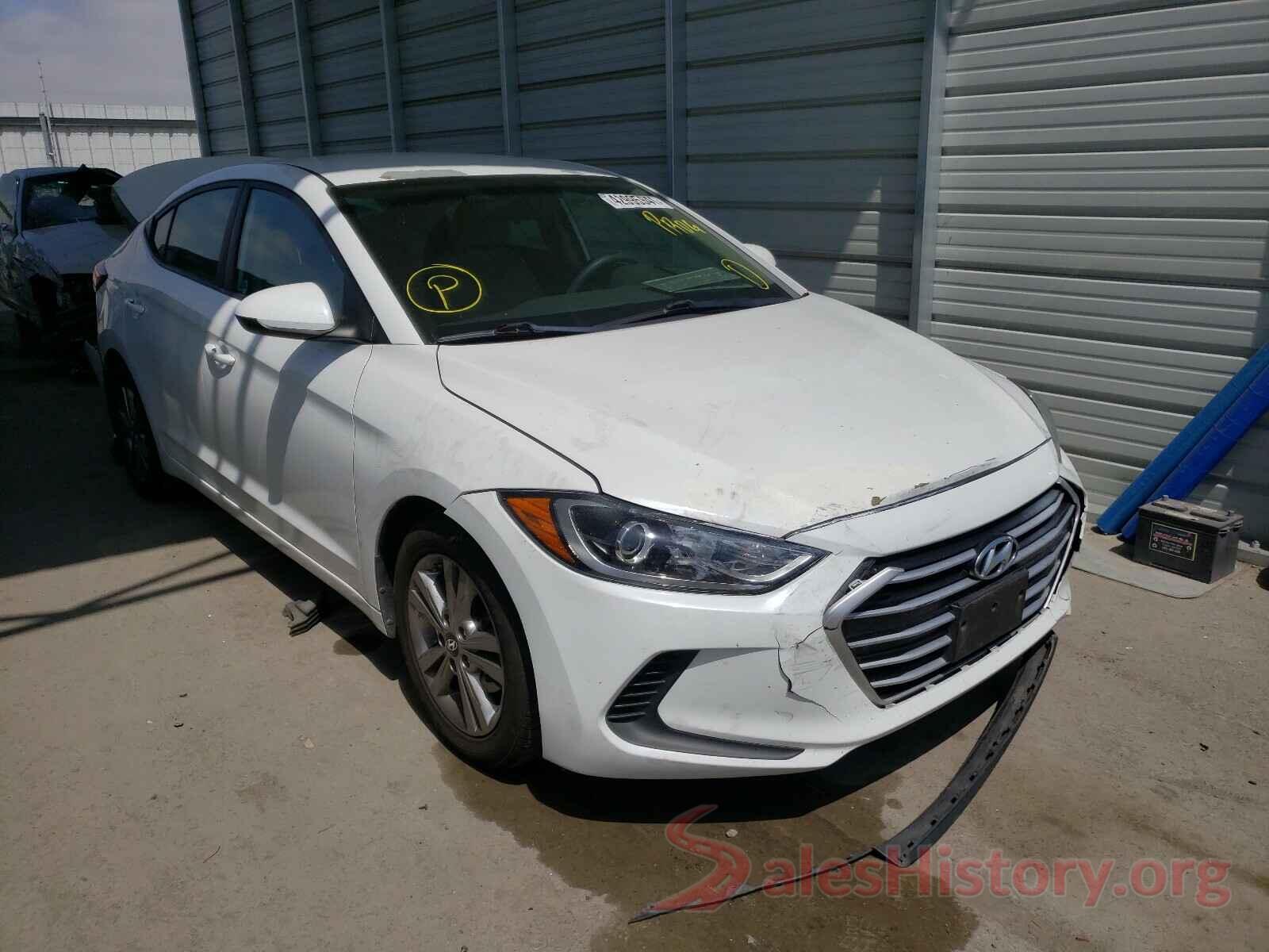 5NPD84LF6HH037537 2017 HYUNDAI ELANTRA