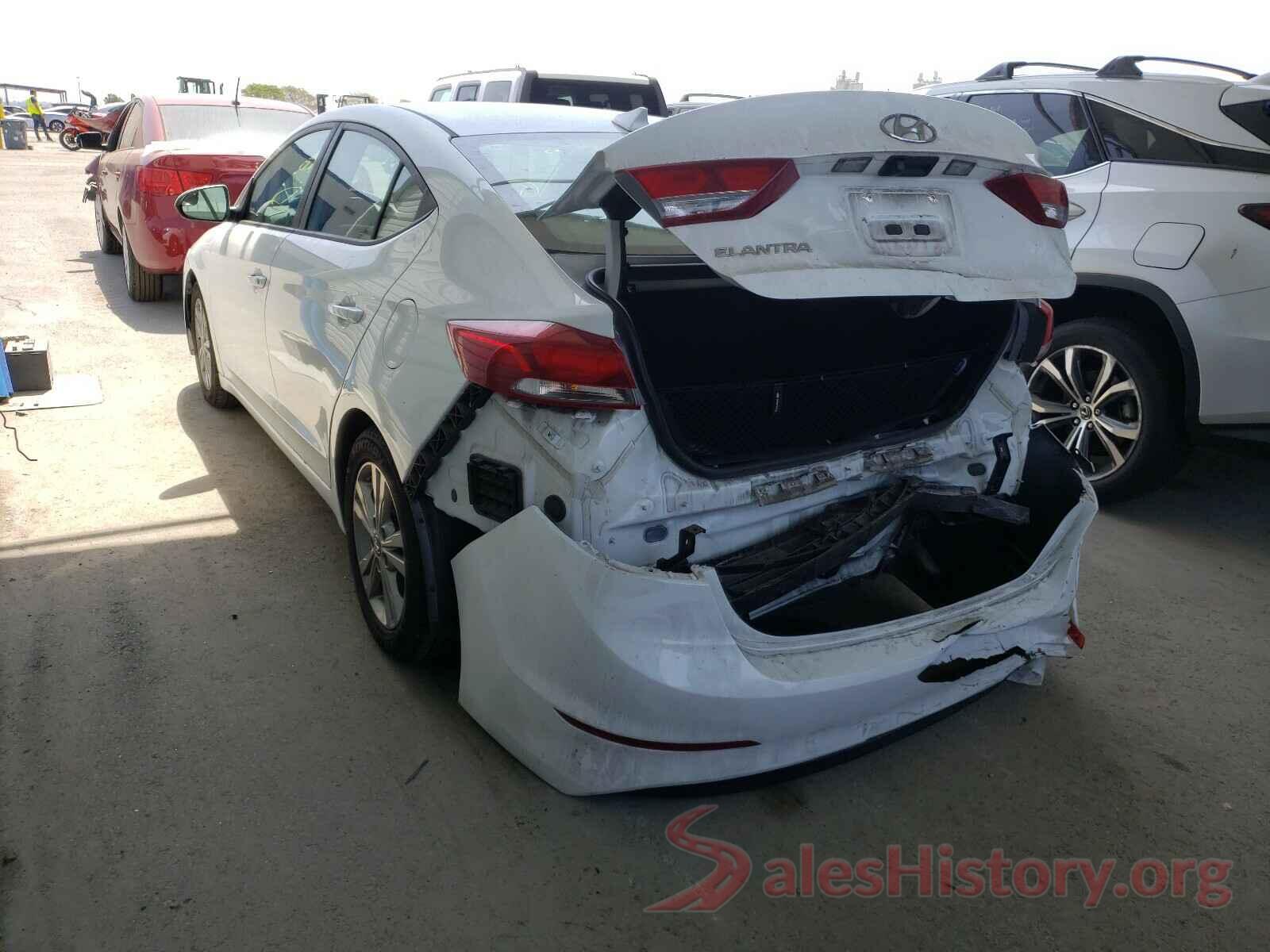 5NPD84LF6HH037537 2017 HYUNDAI ELANTRA