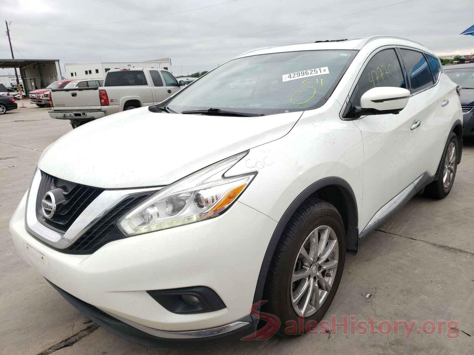 5N1AZ2MGXGN161817 2016 NISSAN MURANO