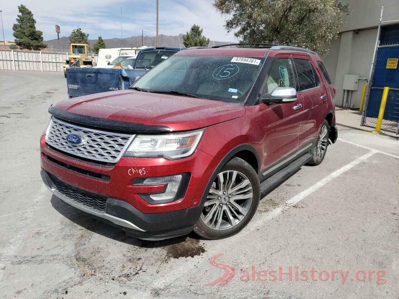 1FM5K8HT7HGC20652 2017 FORD EXPLORER