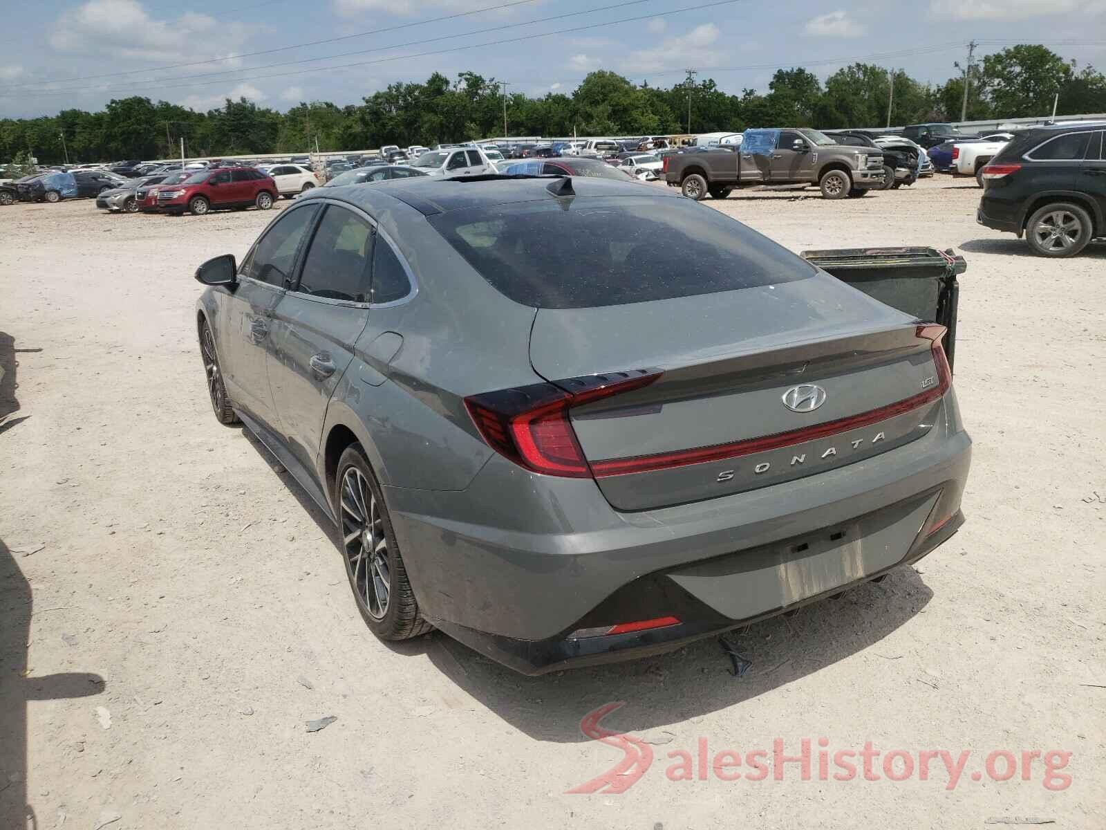 5NPEJ4J28LH038917 2020 HYUNDAI SONATA