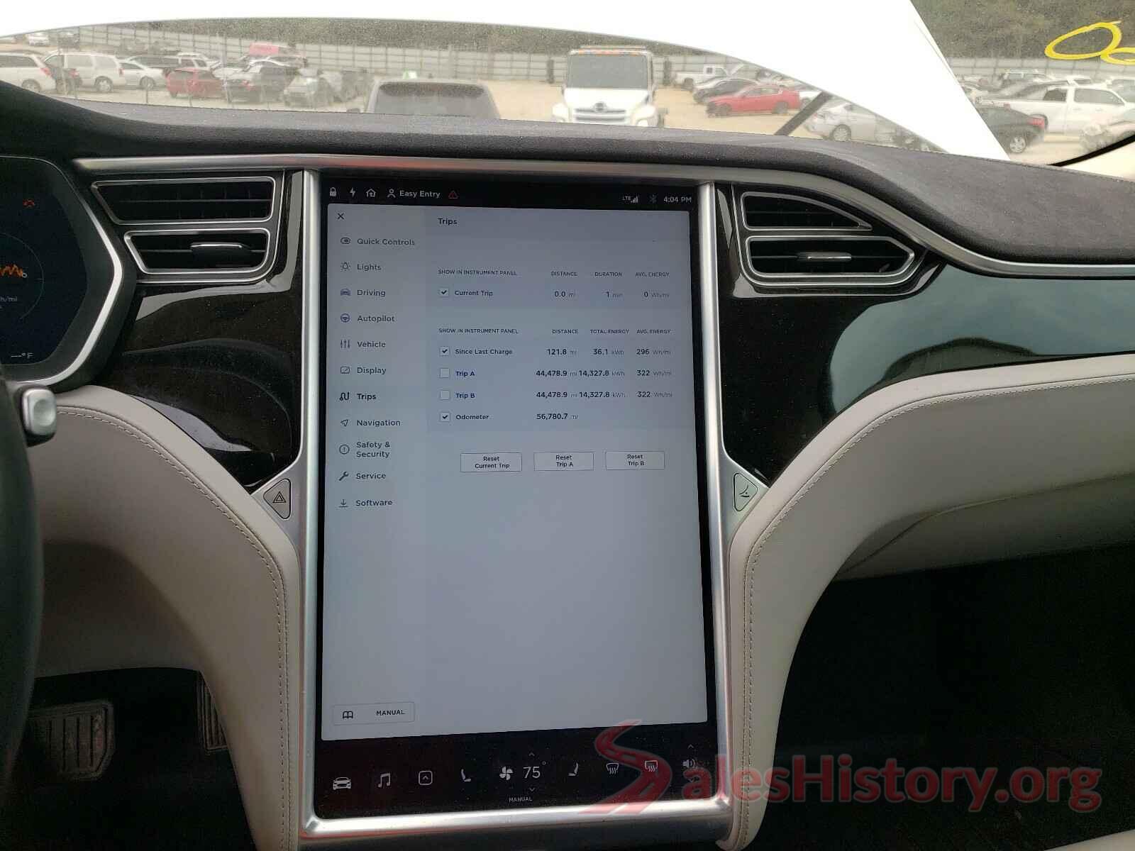 5YJSA1E21GF132363 2016 TESLA MODEL S