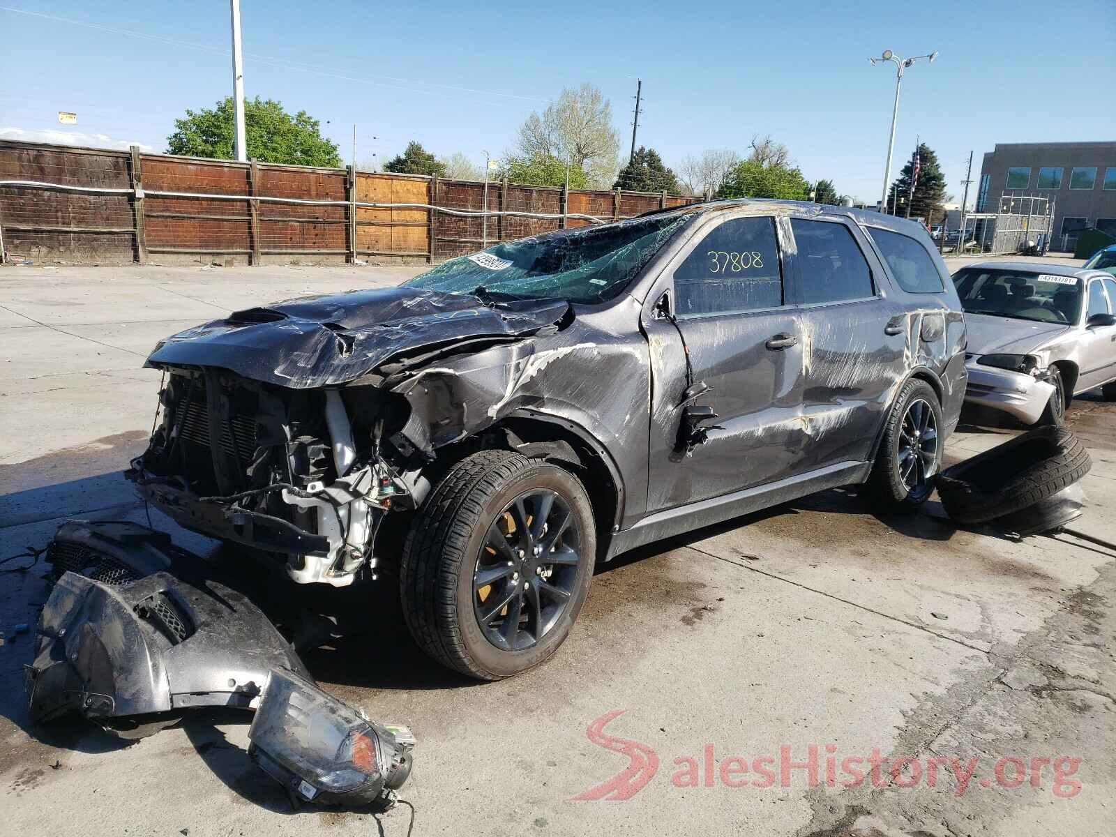 1C4SDJCT7JC219322 2018 DODGE DURANGO