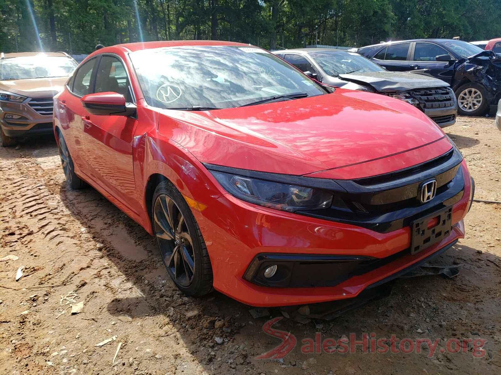 2HGFC2F82KH535437 2019 HONDA CIVIC