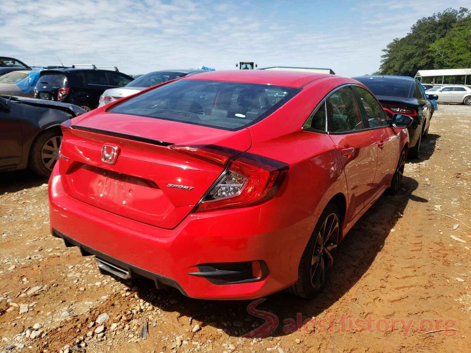 2HGFC2F82KH535437 2019 HONDA CIVIC