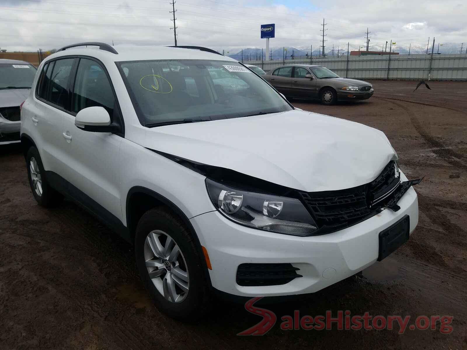 WVGBV7AX4GW027459 2016 VOLKSWAGEN TIGUAN