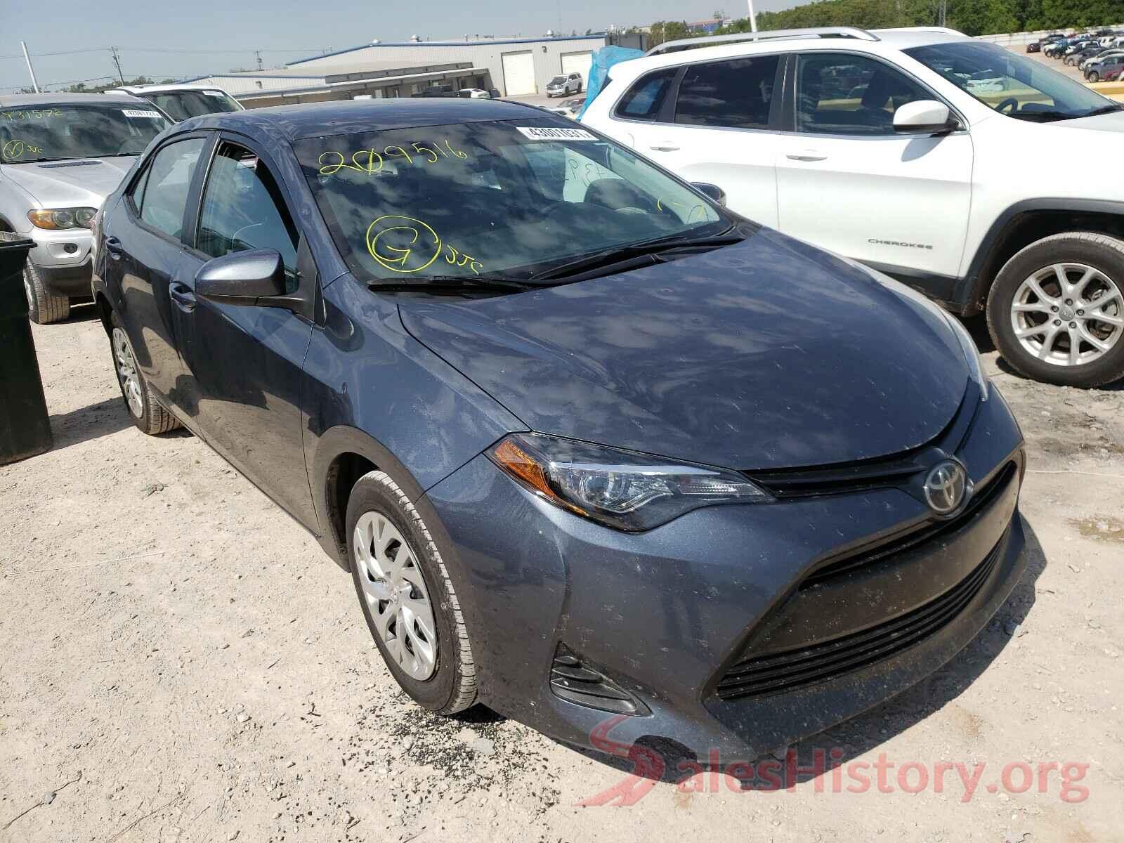 2T1BURHE1KC209516 2019 TOYOTA COROLLA