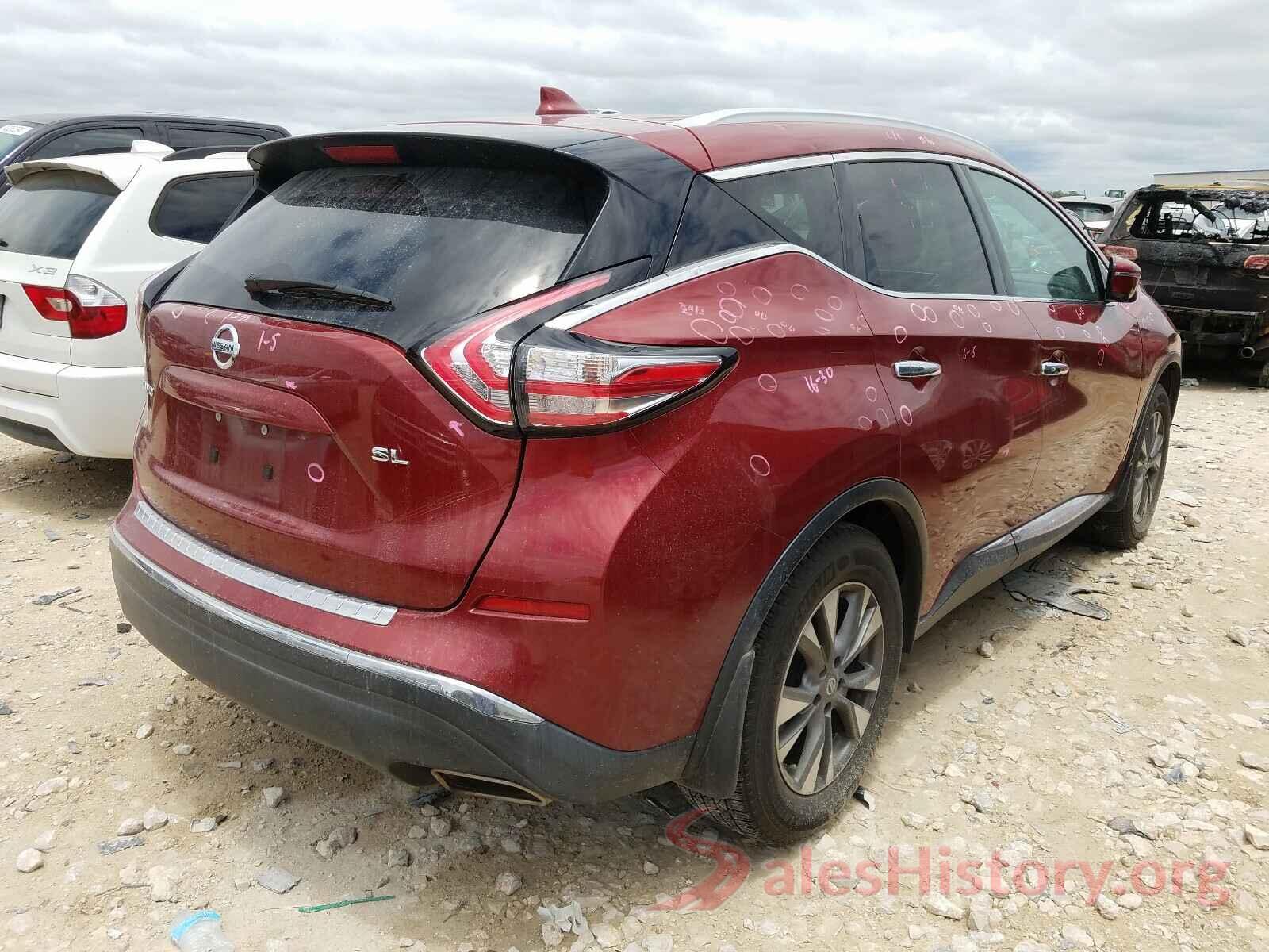 5N1AZ2MG7HN106307 2017 NISSAN MURANO