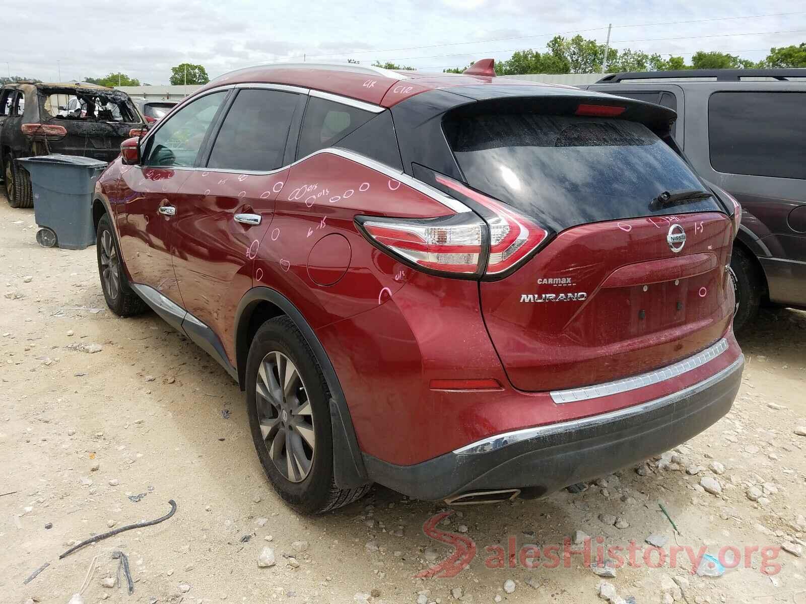 5N1AZ2MG7HN106307 2017 NISSAN MURANO