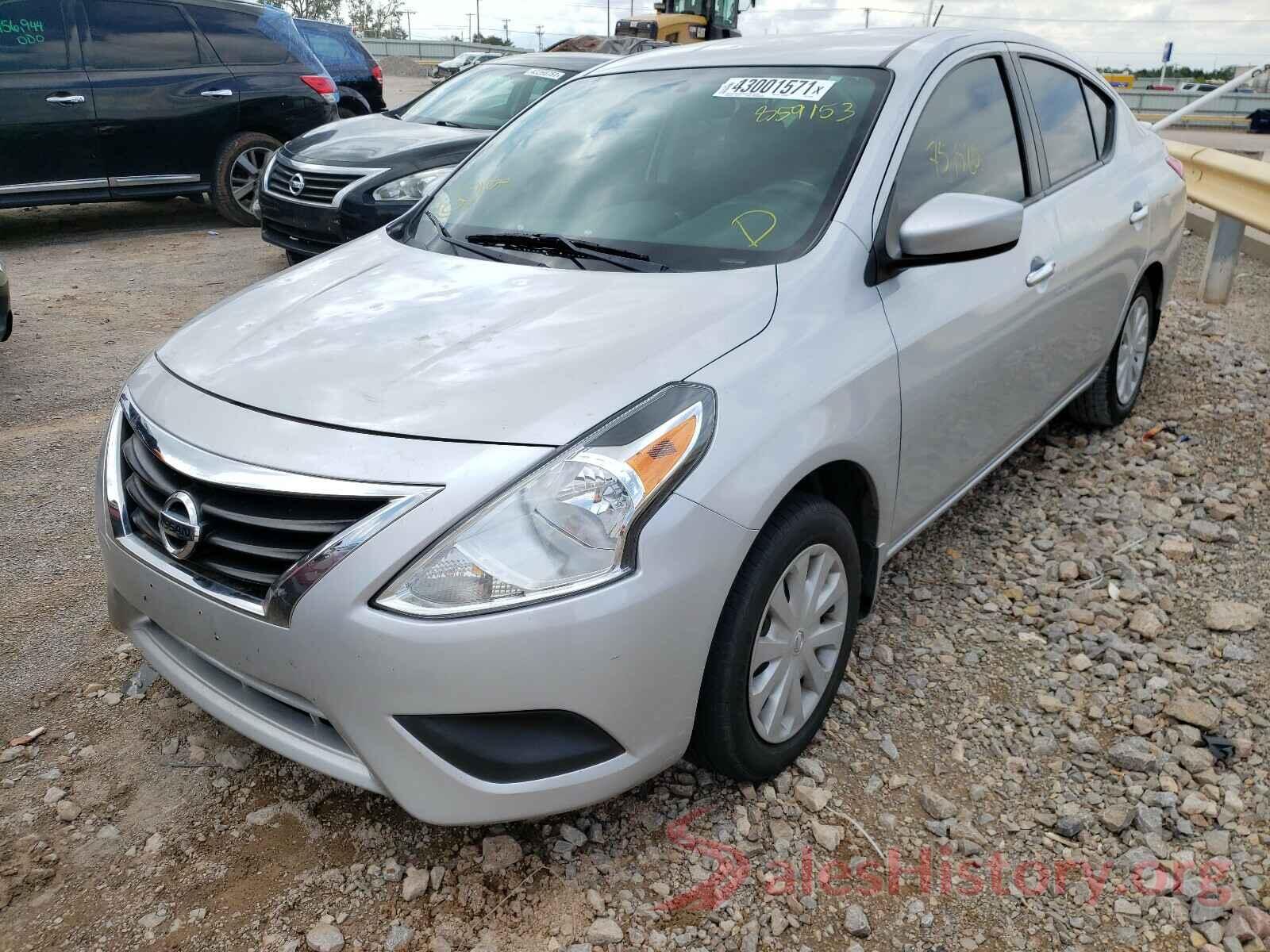 3N1CN7AP7GL859153 2016 NISSAN VERSA