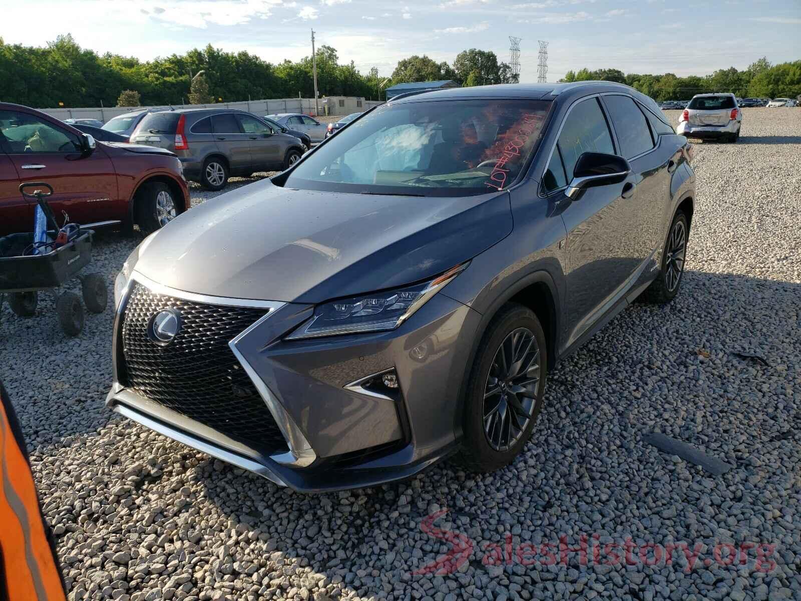 2T2BGMCAXJC027144 2018 LEXUS RX450