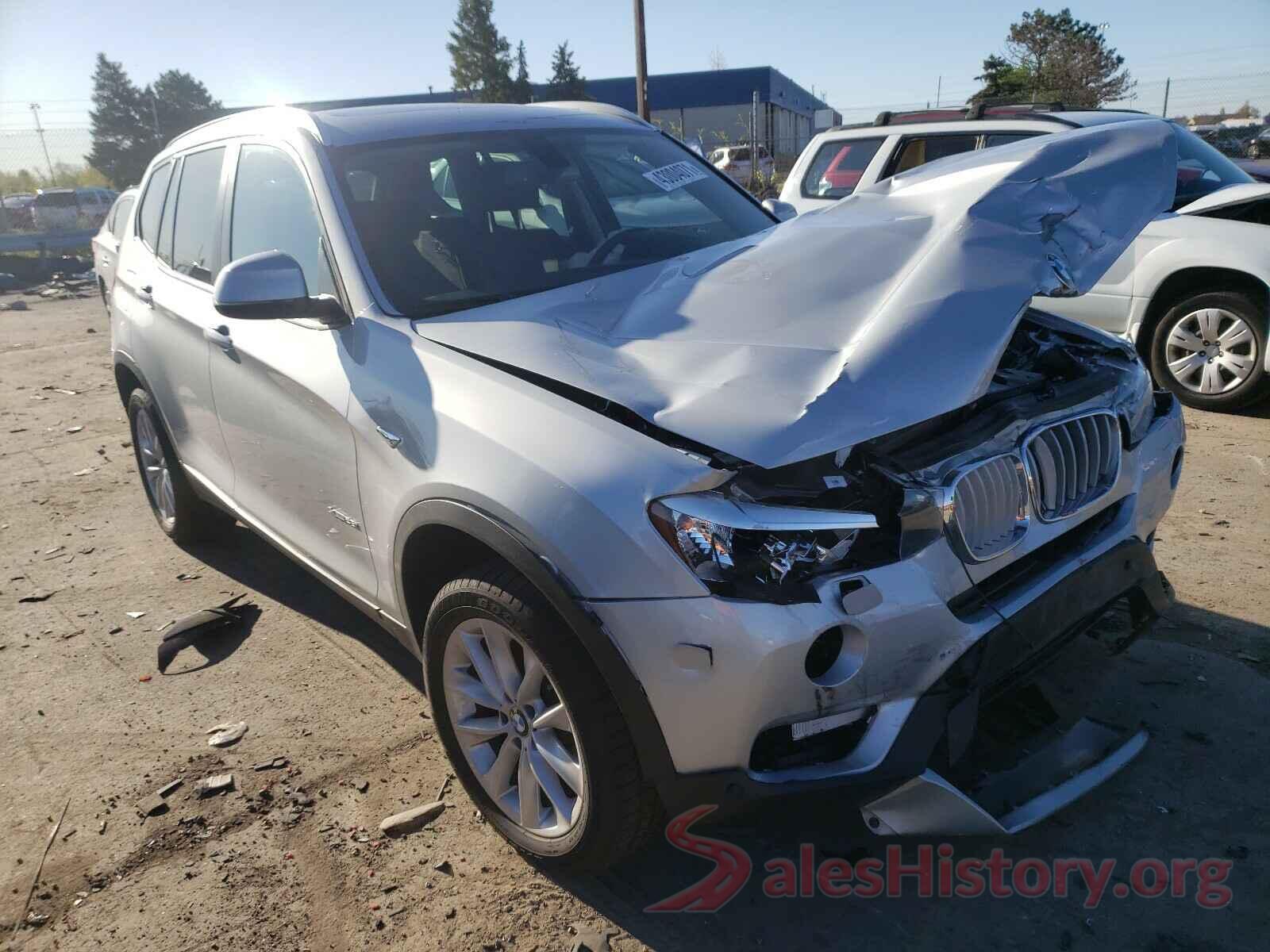 5UXWX9C38H0W76710 2017 BMW X3