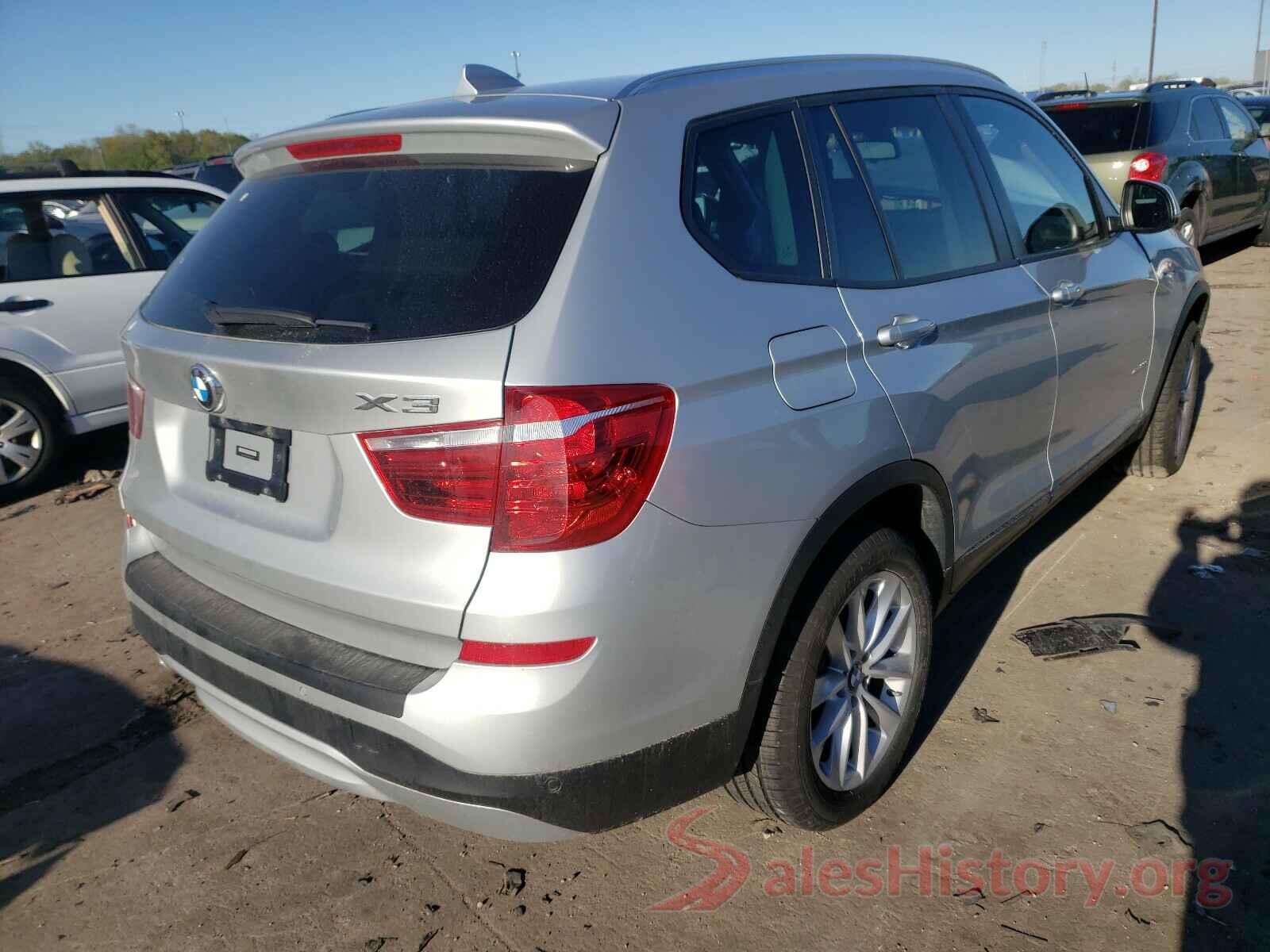 5UXWX9C38H0W76710 2017 BMW X3