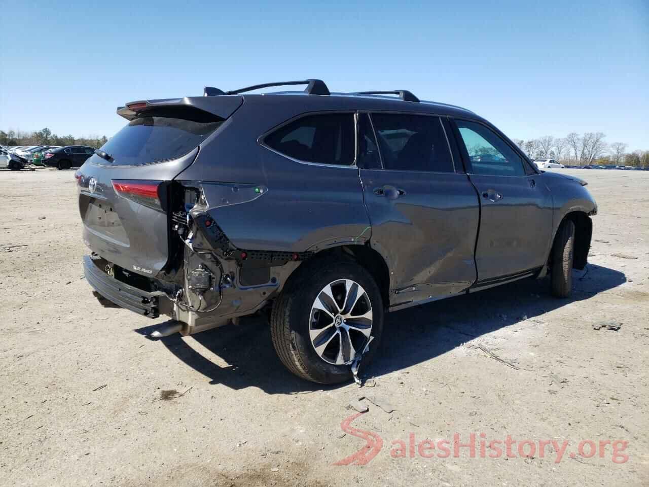 5TDGZRBH3MS551456 2021 TOYOTA HIGHLANDER