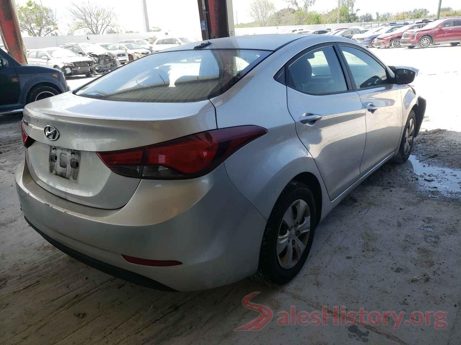 5NPDH4AE5GH736845 2016 HYUNDAI ELANTRA