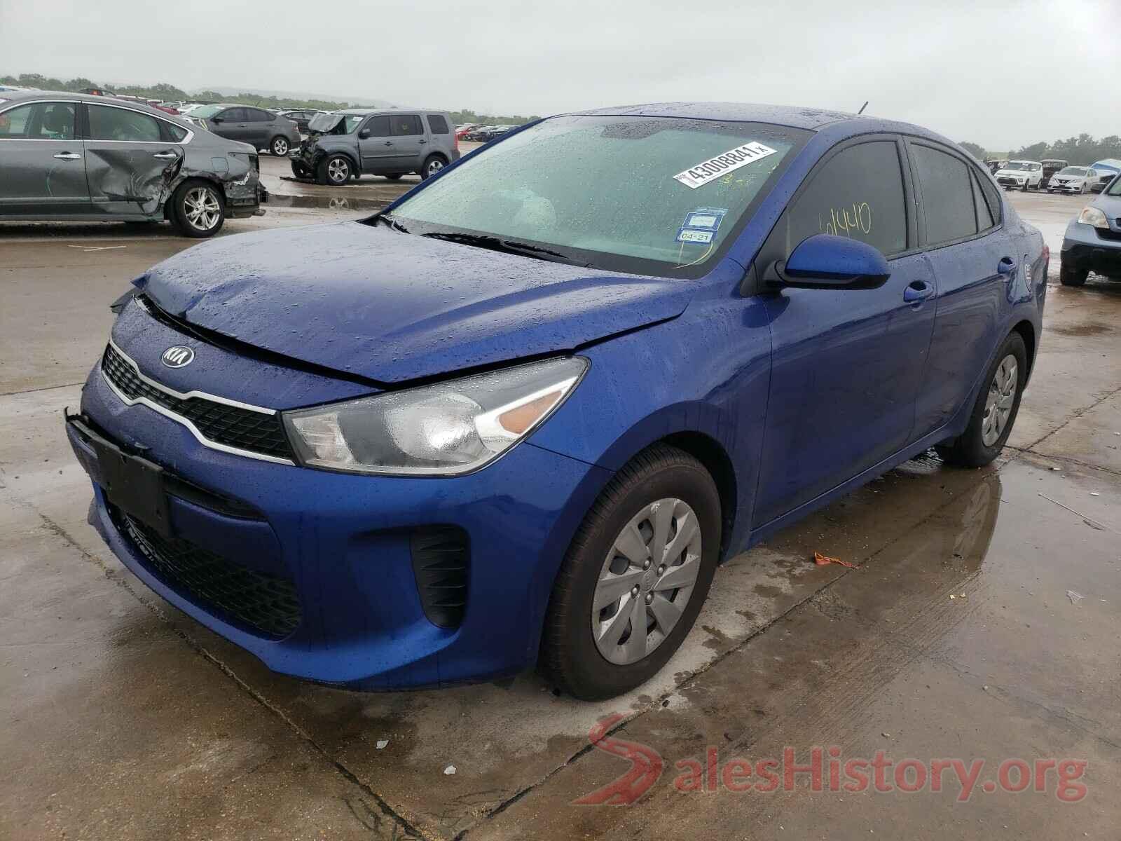 3KPA24AB8KE206974 2019 KIA RIO