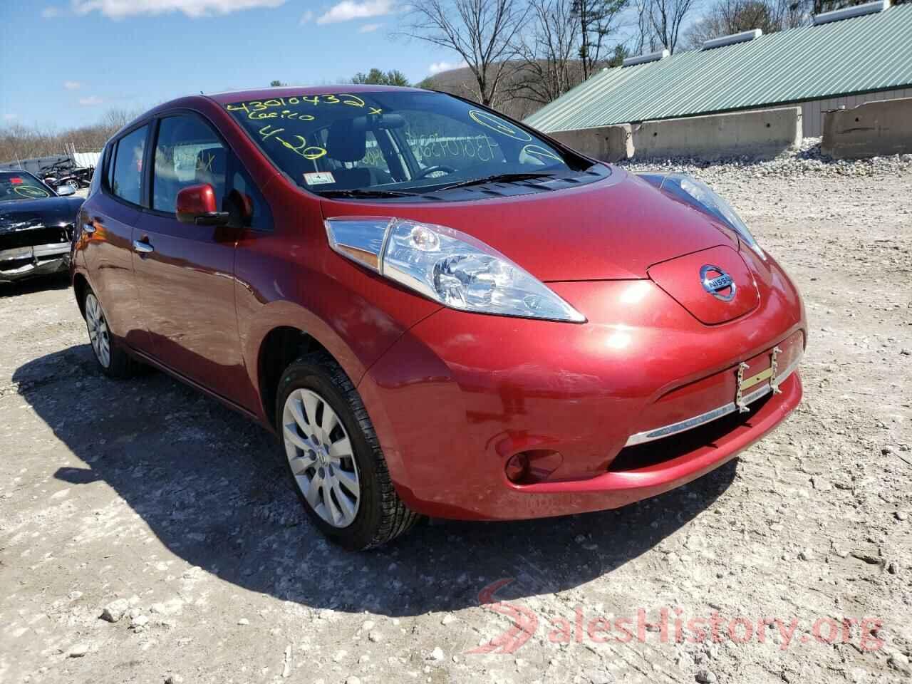 1N4AZ0CP9FC311247 2015 NISSAN LEAF