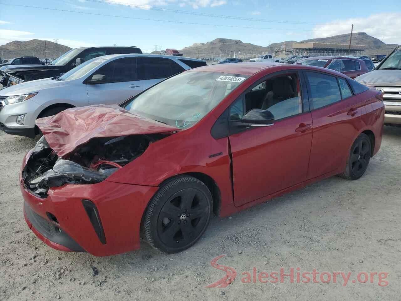 JTDKAMFU4M3126812 2021 TOYOTA PRIUS