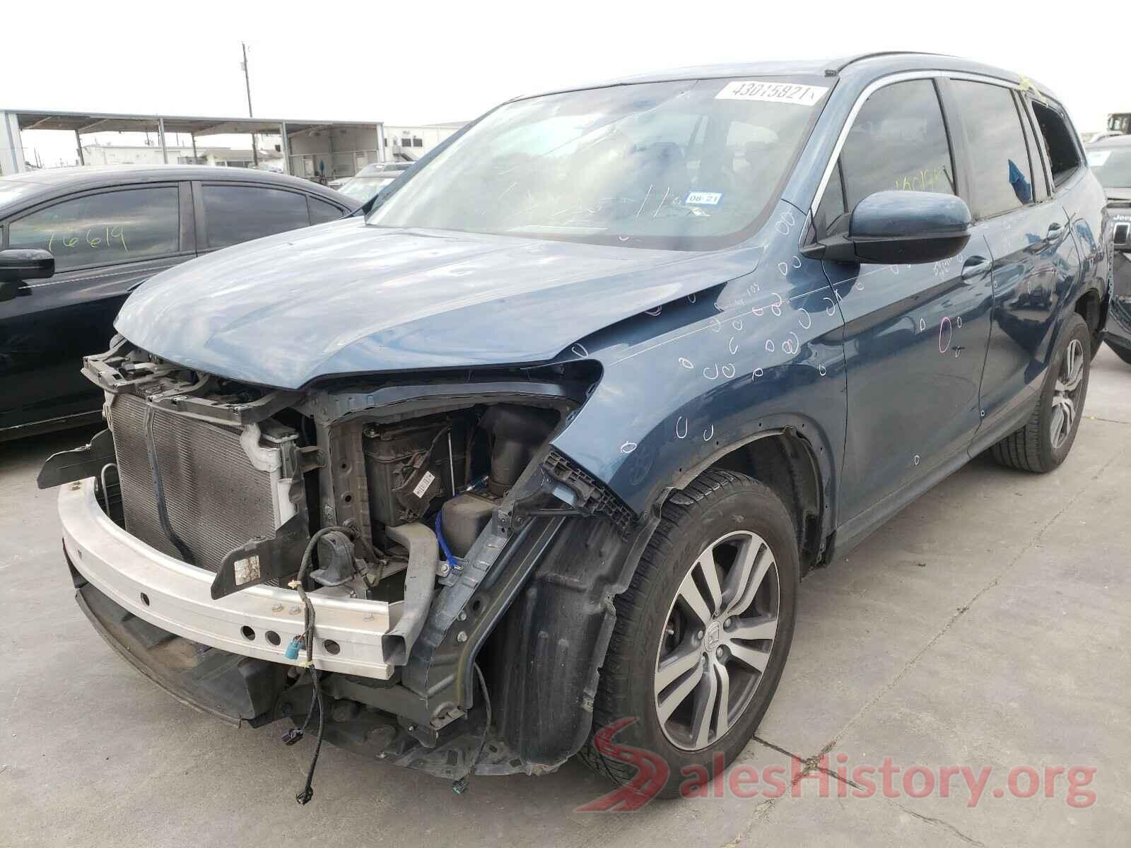 5FNYF5H30GB011010 2016 HONDA PILOT