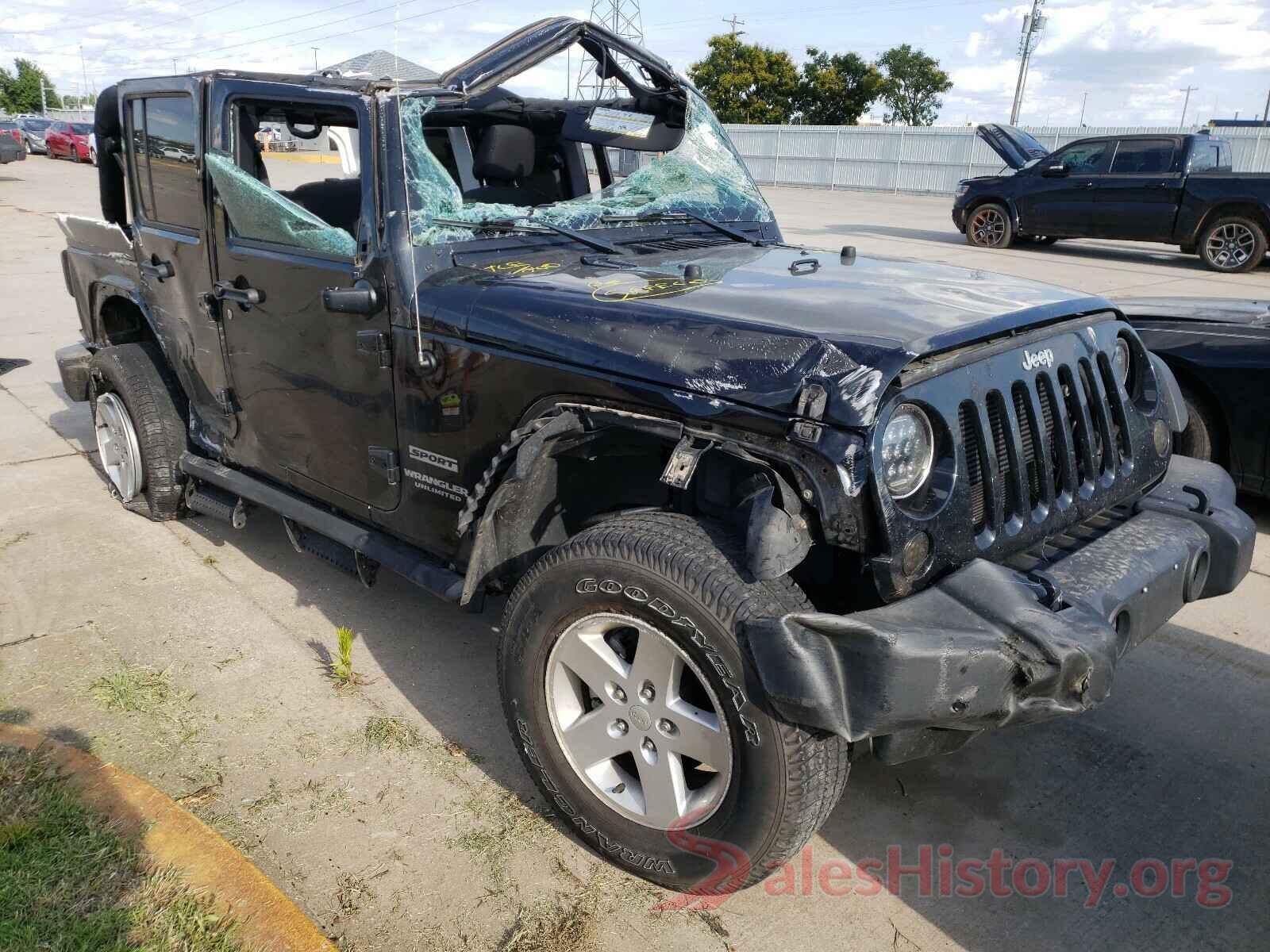 1C4BJWDG5HL737494 2017 JEEP WRANGLER