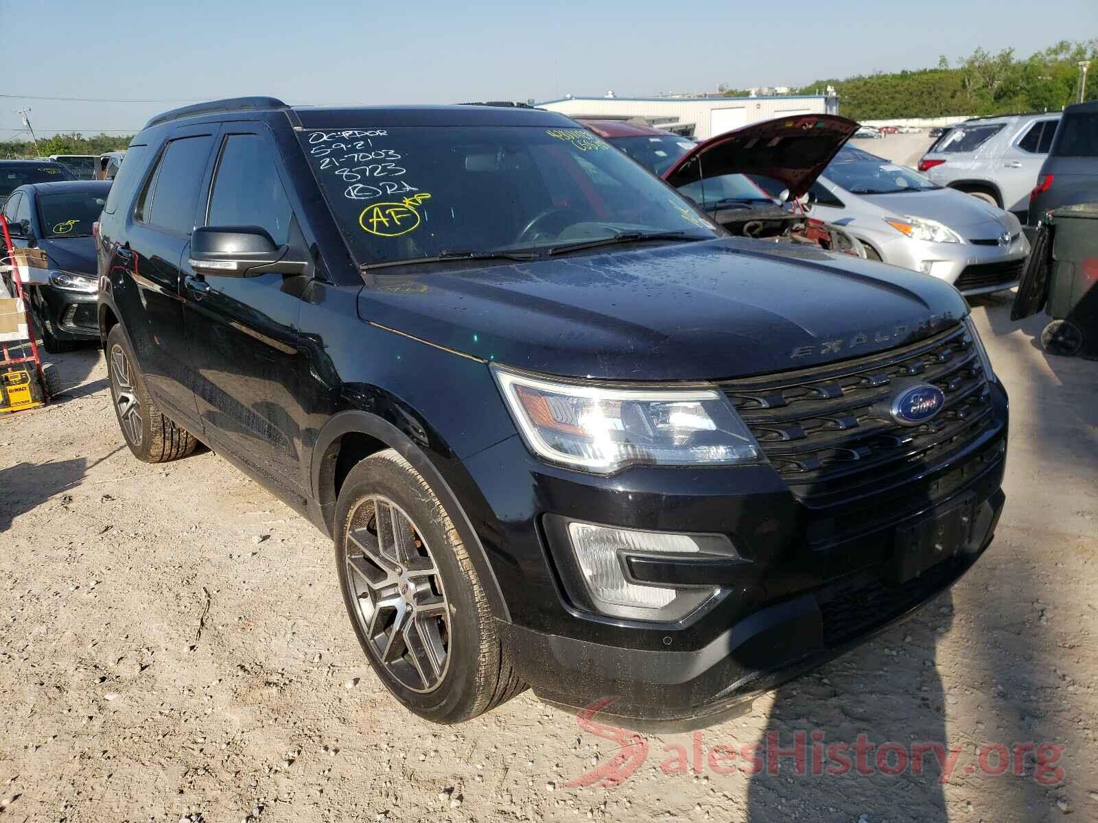 1FM5K8GT7GGC58723 2016 FORD EXPLORER