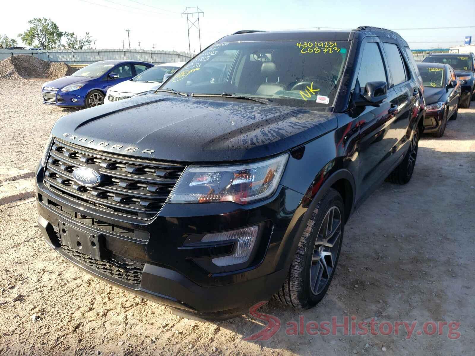 1FM5K8GT7GGC58723 2016 FORD EXPLORER