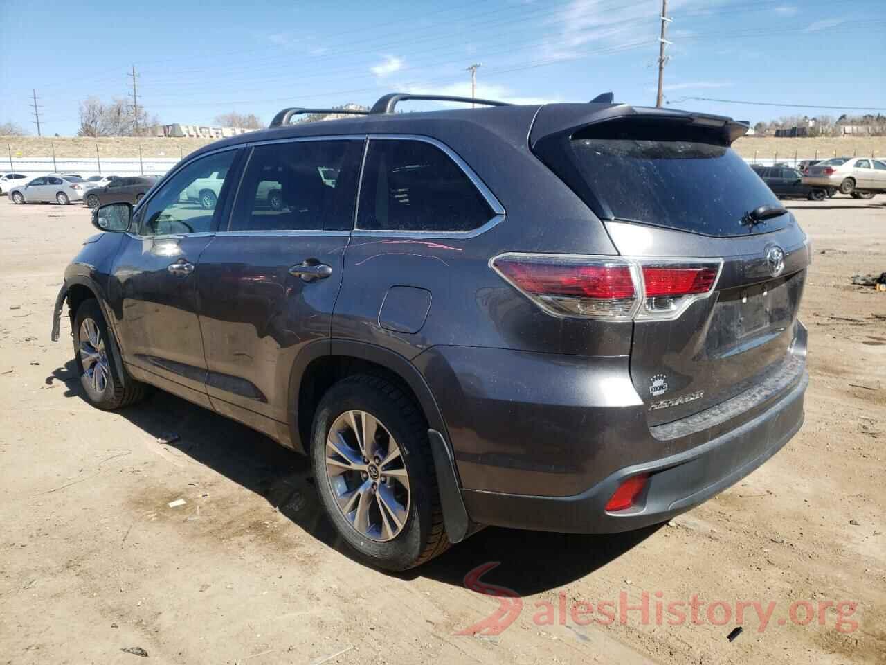 5TDBKRFH2GS354422 2016 TOYOTA HIGHLANDER