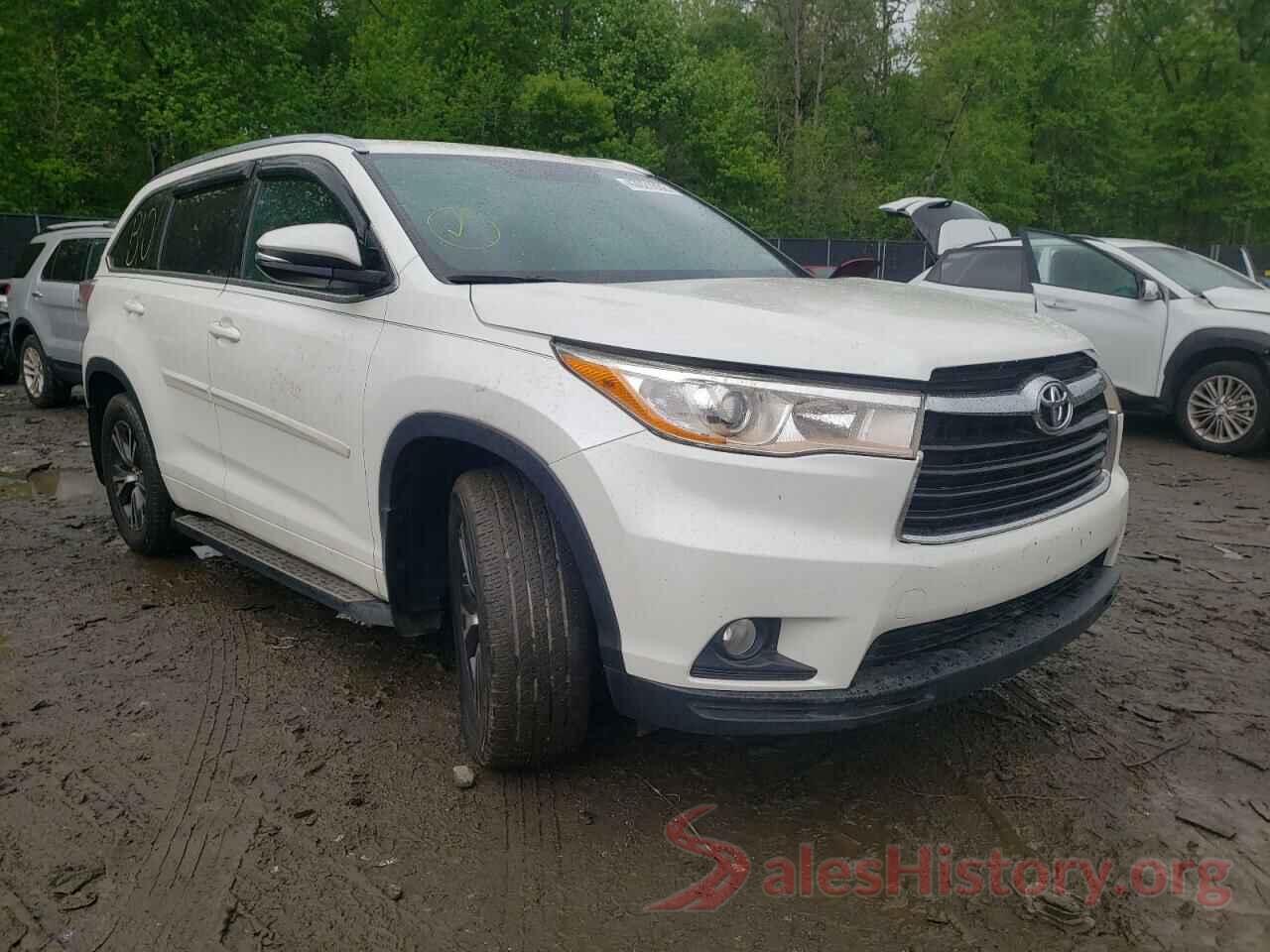 5TDJKRFH3GS309601 2016 TOYOTA HIGHLANDER