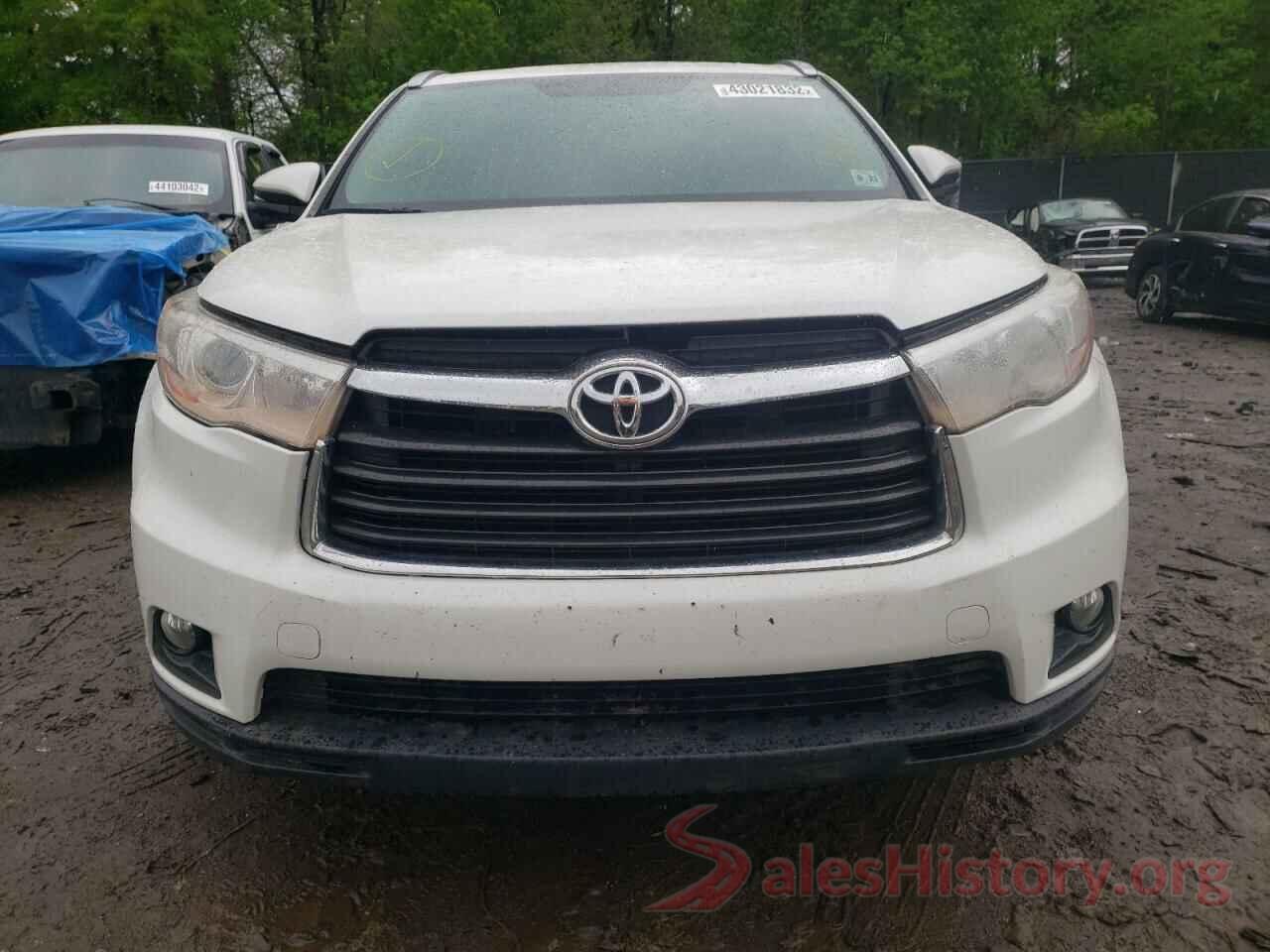 5TDJKRFH3GS309601 2016 TOYOTA HIGHLANDER