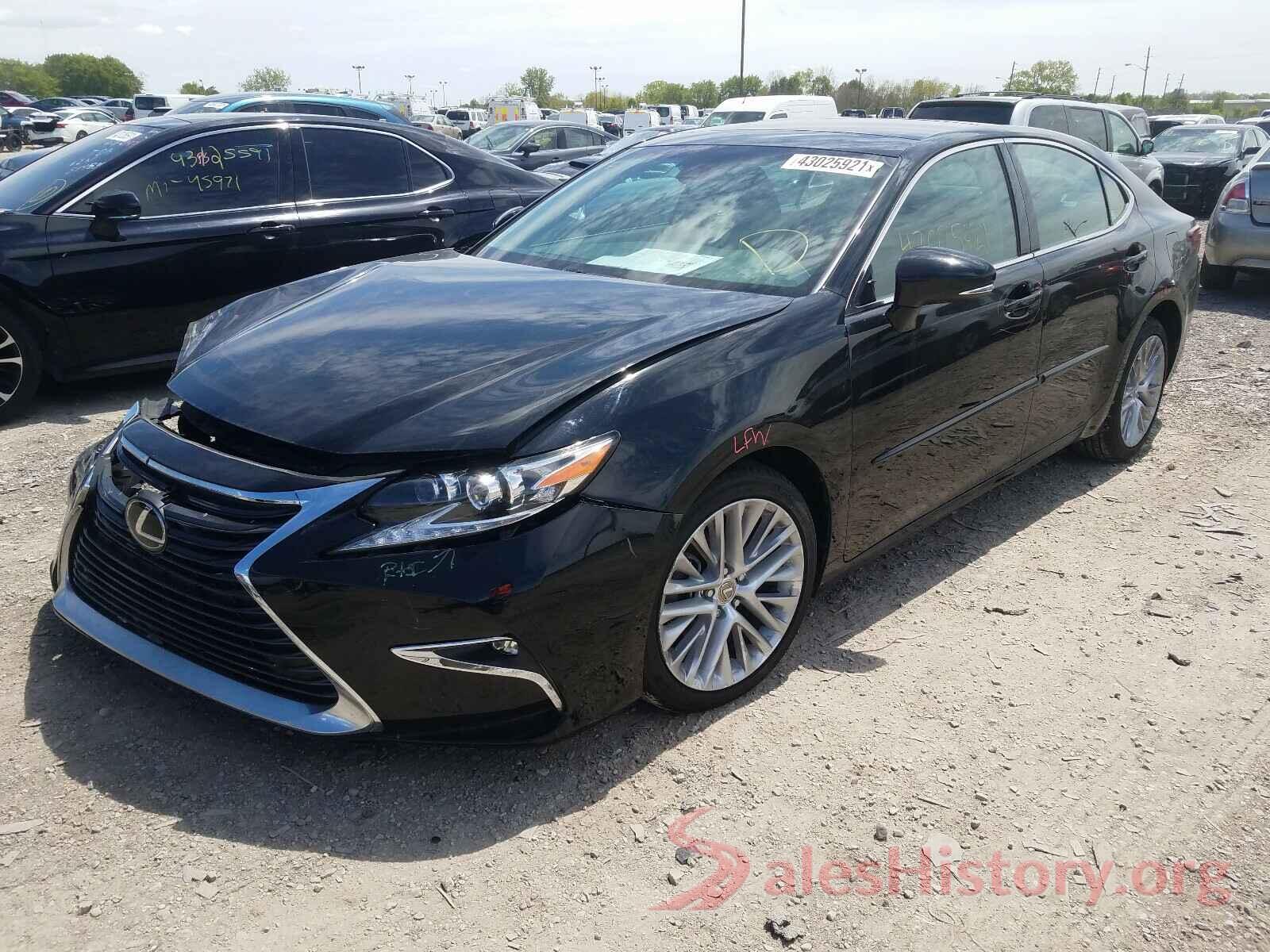 58ABK1GG2JU102071 2018 LEXUS ES350