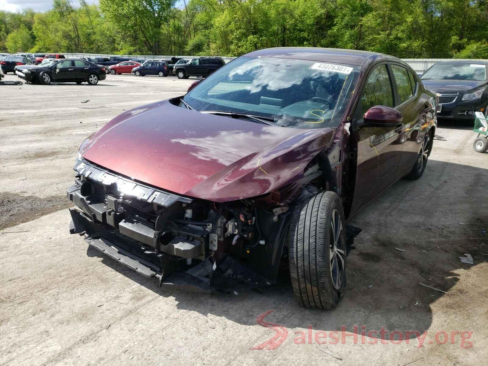 3N1AB8CV1LY234309 2020 NISSAN SENTRA